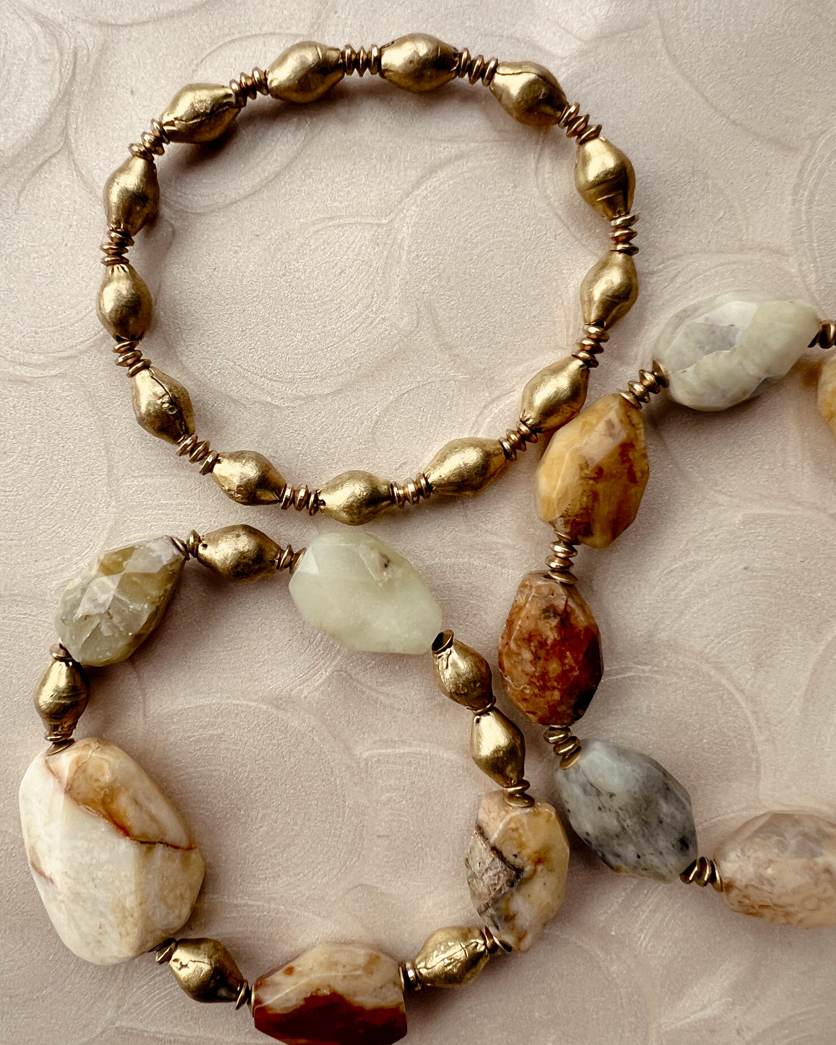 Jade & Brass Stack
