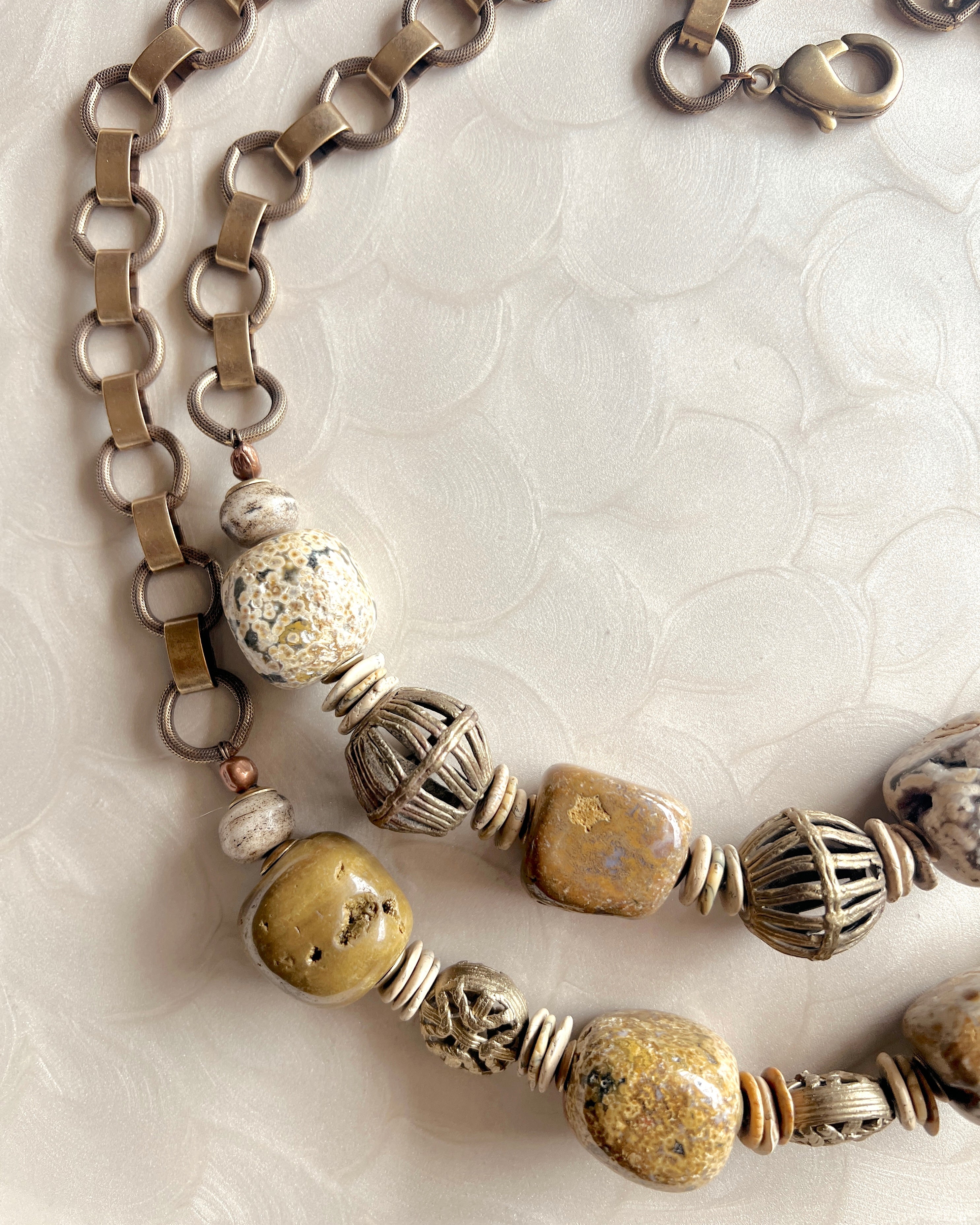 Jasper Relic Necklace