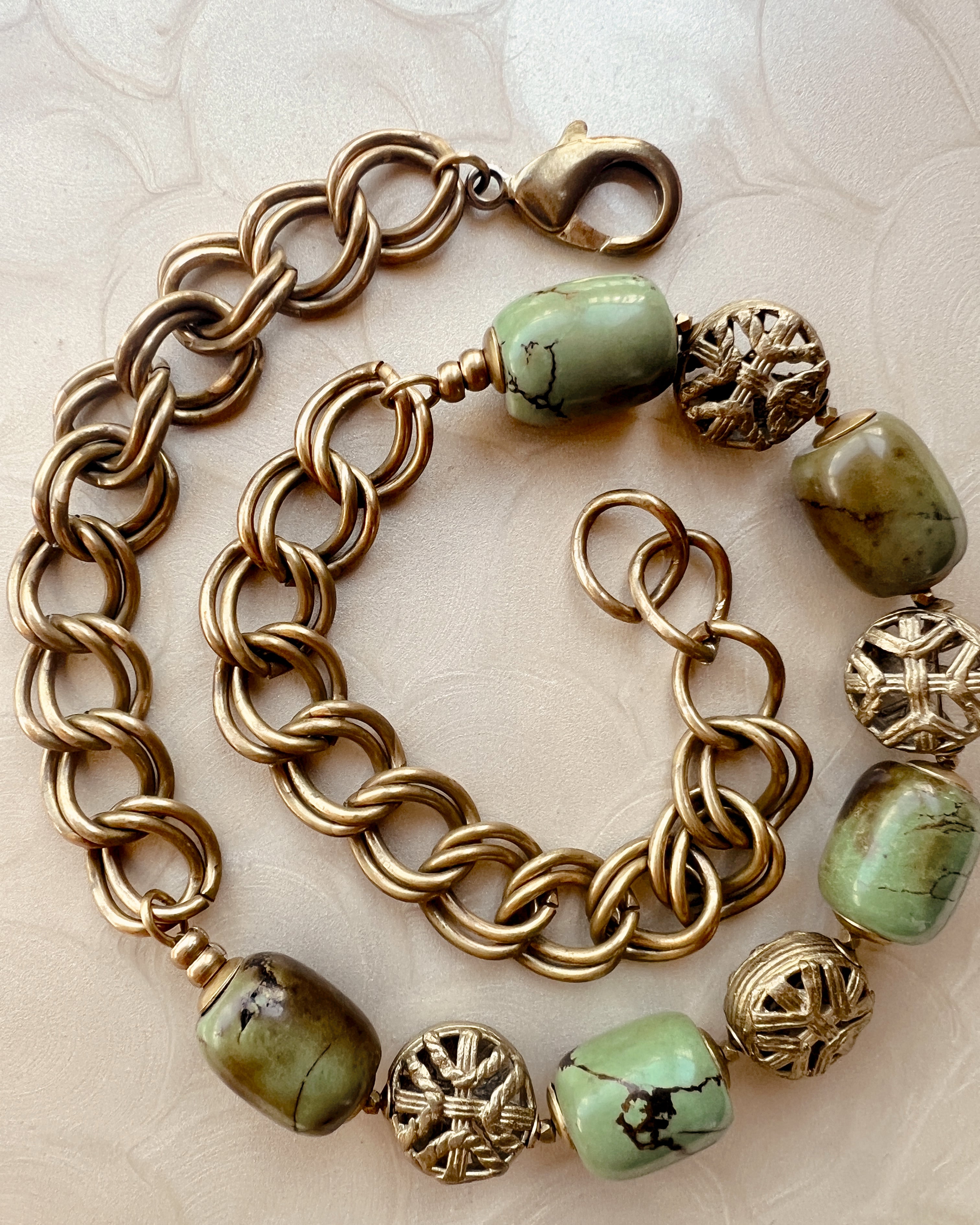 Turquoise Relic Necklace