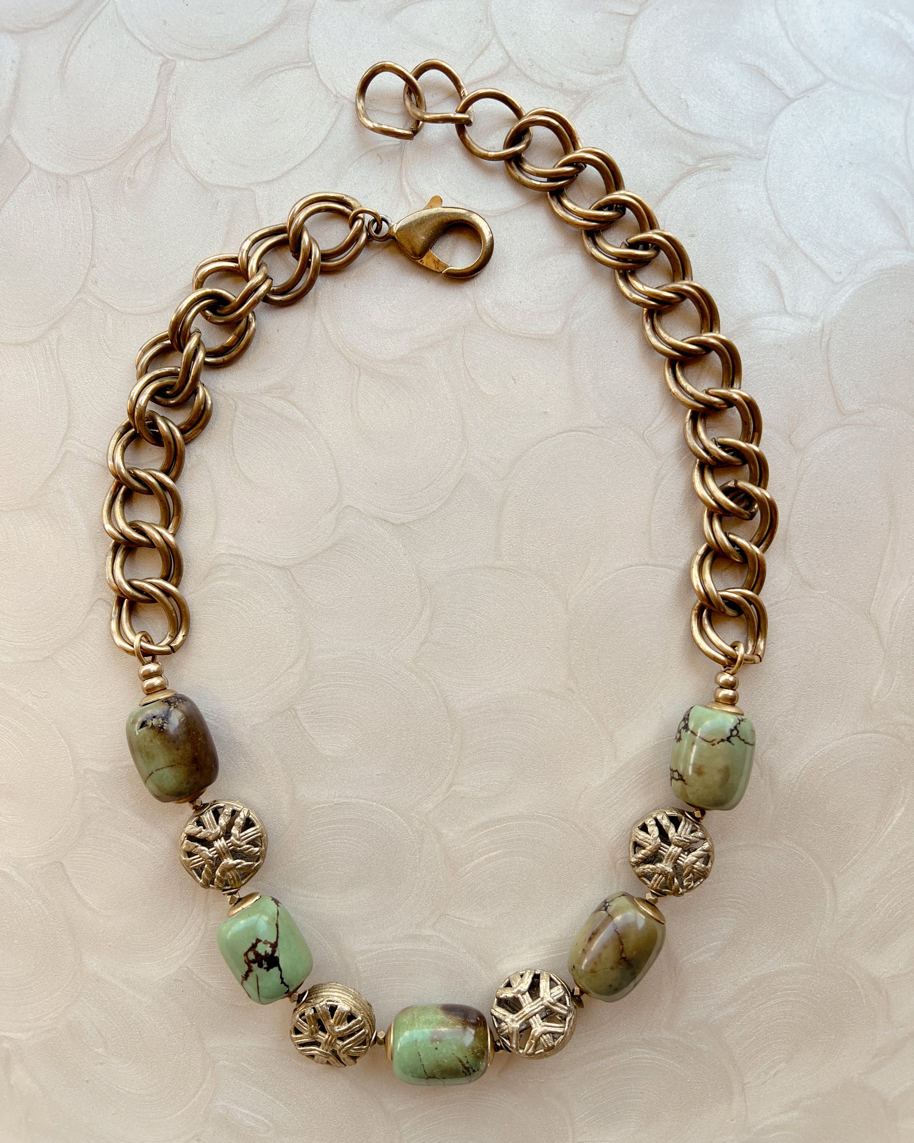Turquoise Relic Necklace