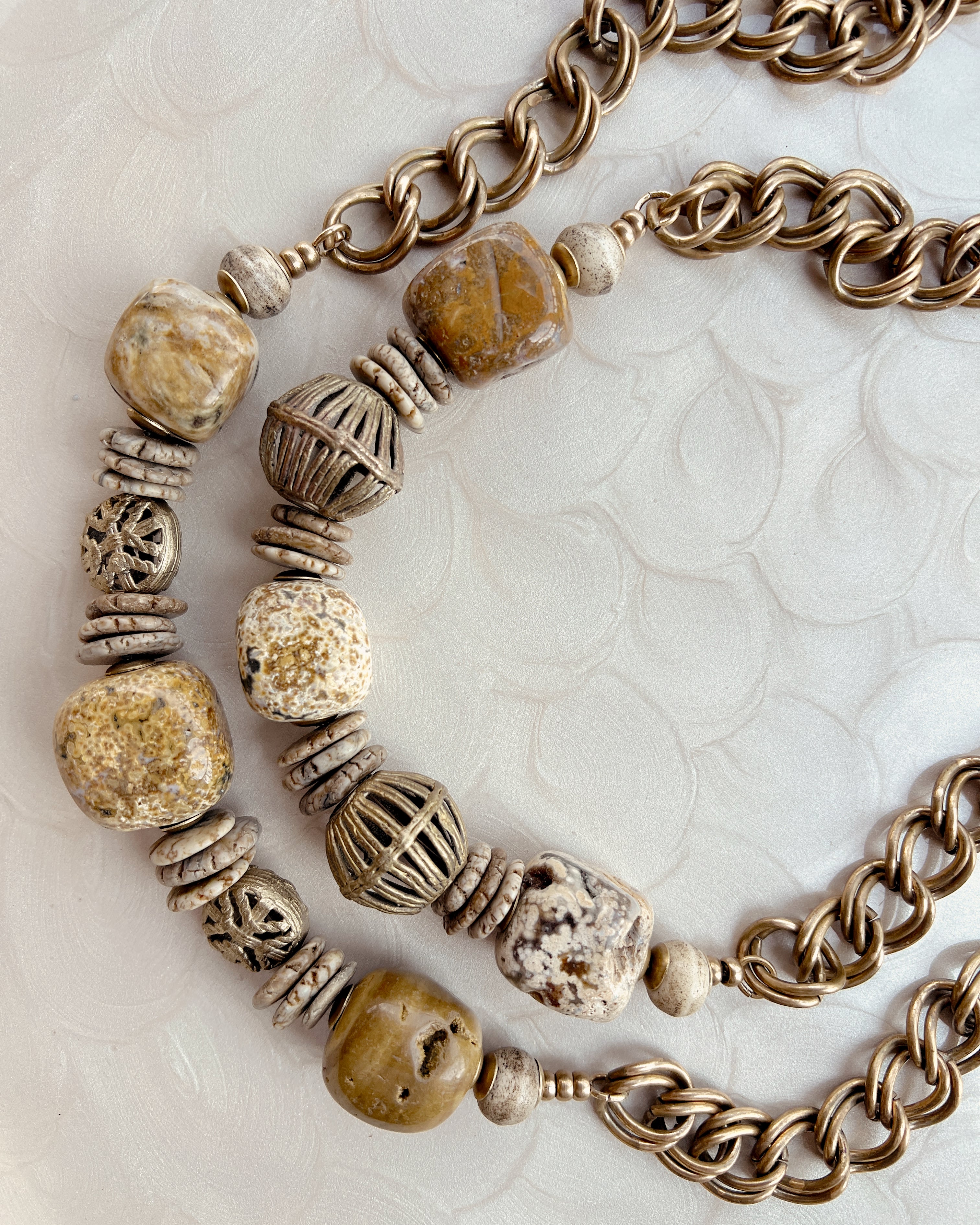 Jasper Relic Necklace