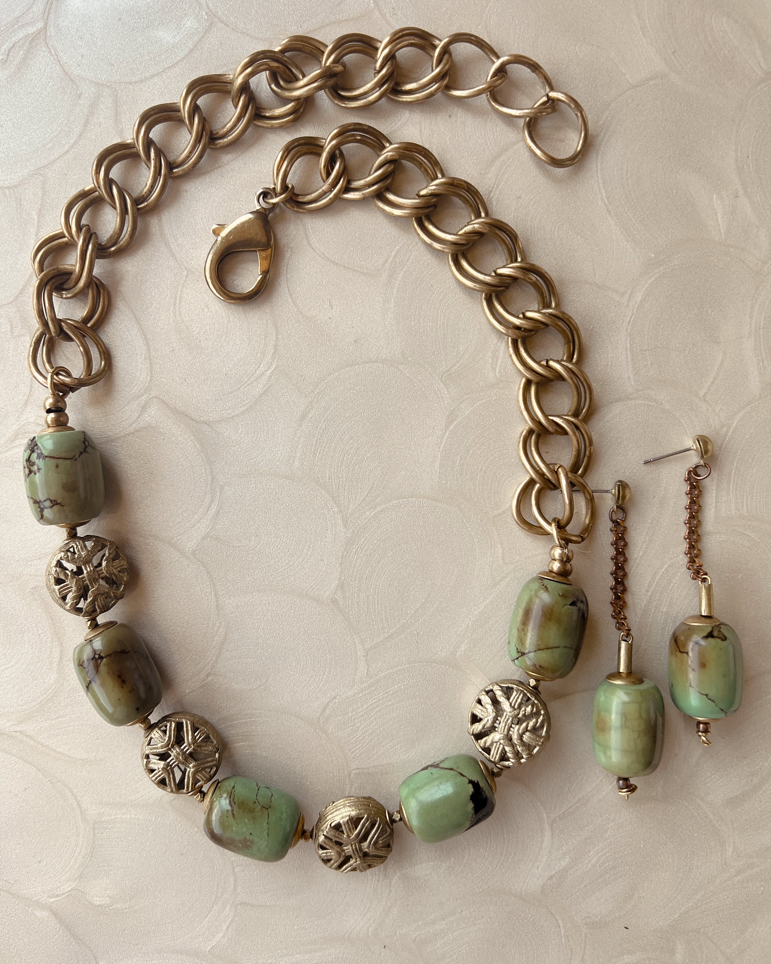 Turquoise Relic Necklace