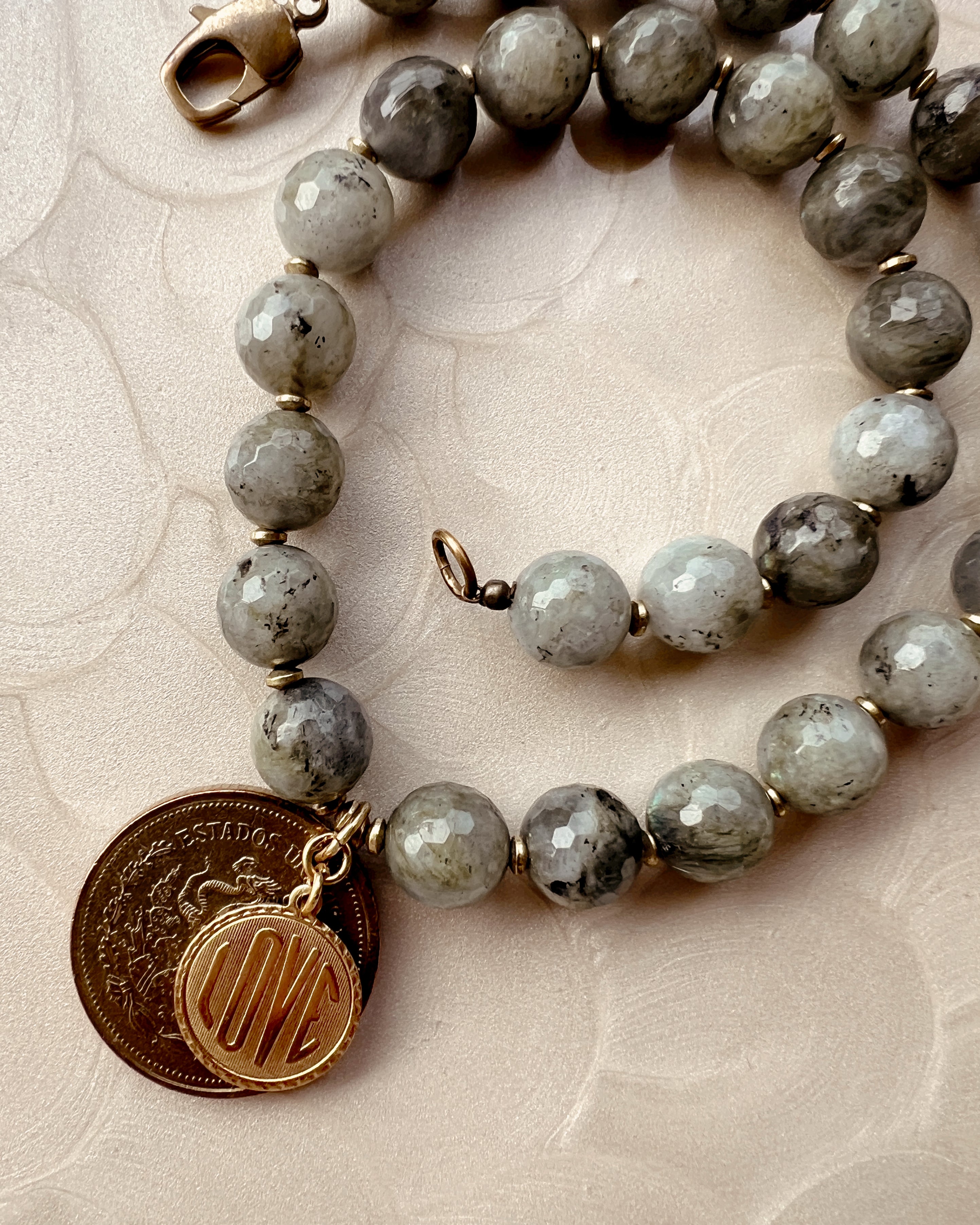 Chunky Labradorite Strand