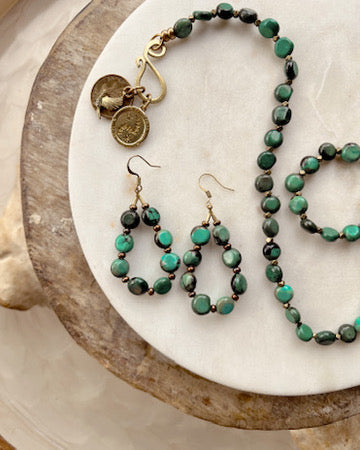 Turquoise Teardrops