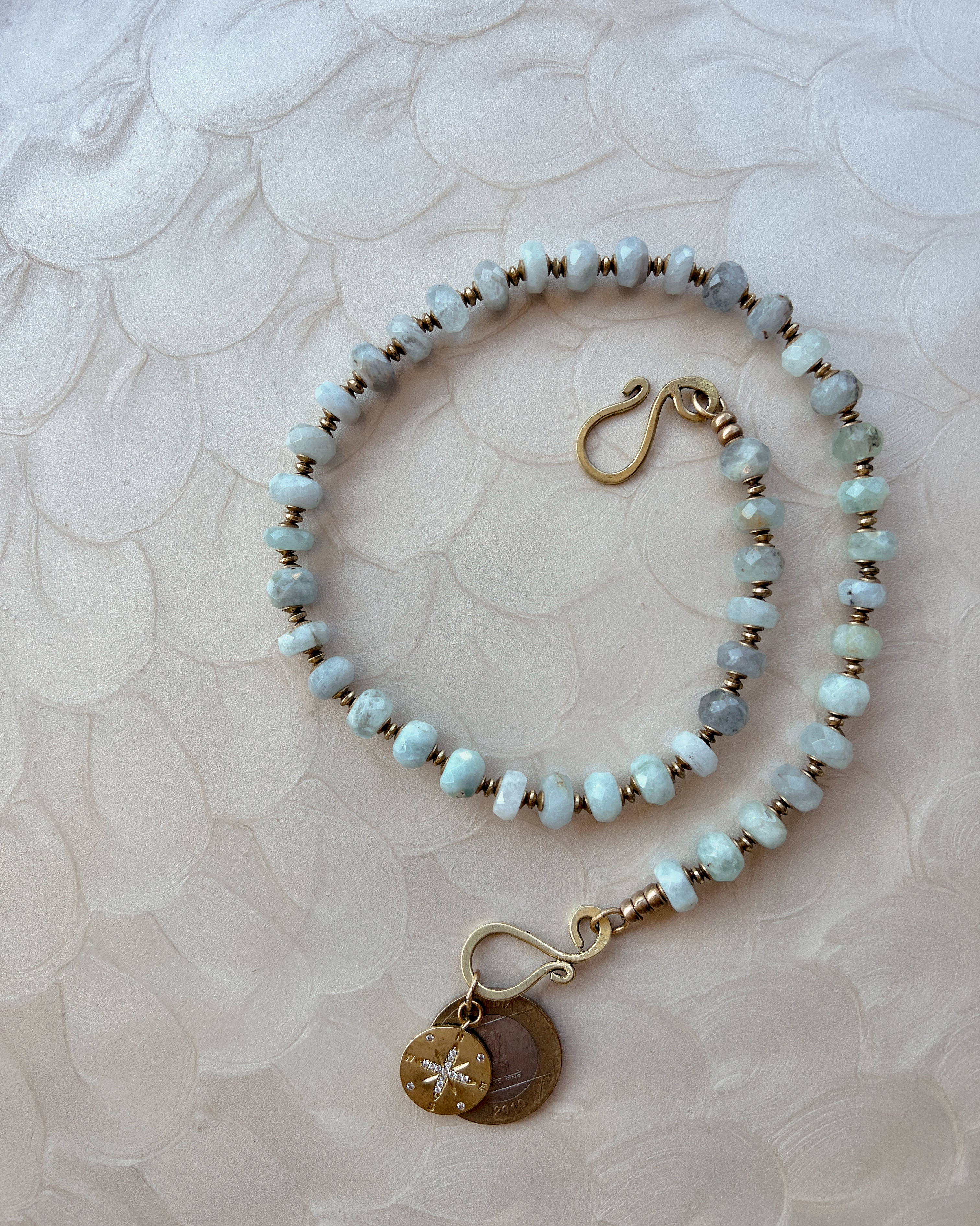 Aquamarine Boho Strand