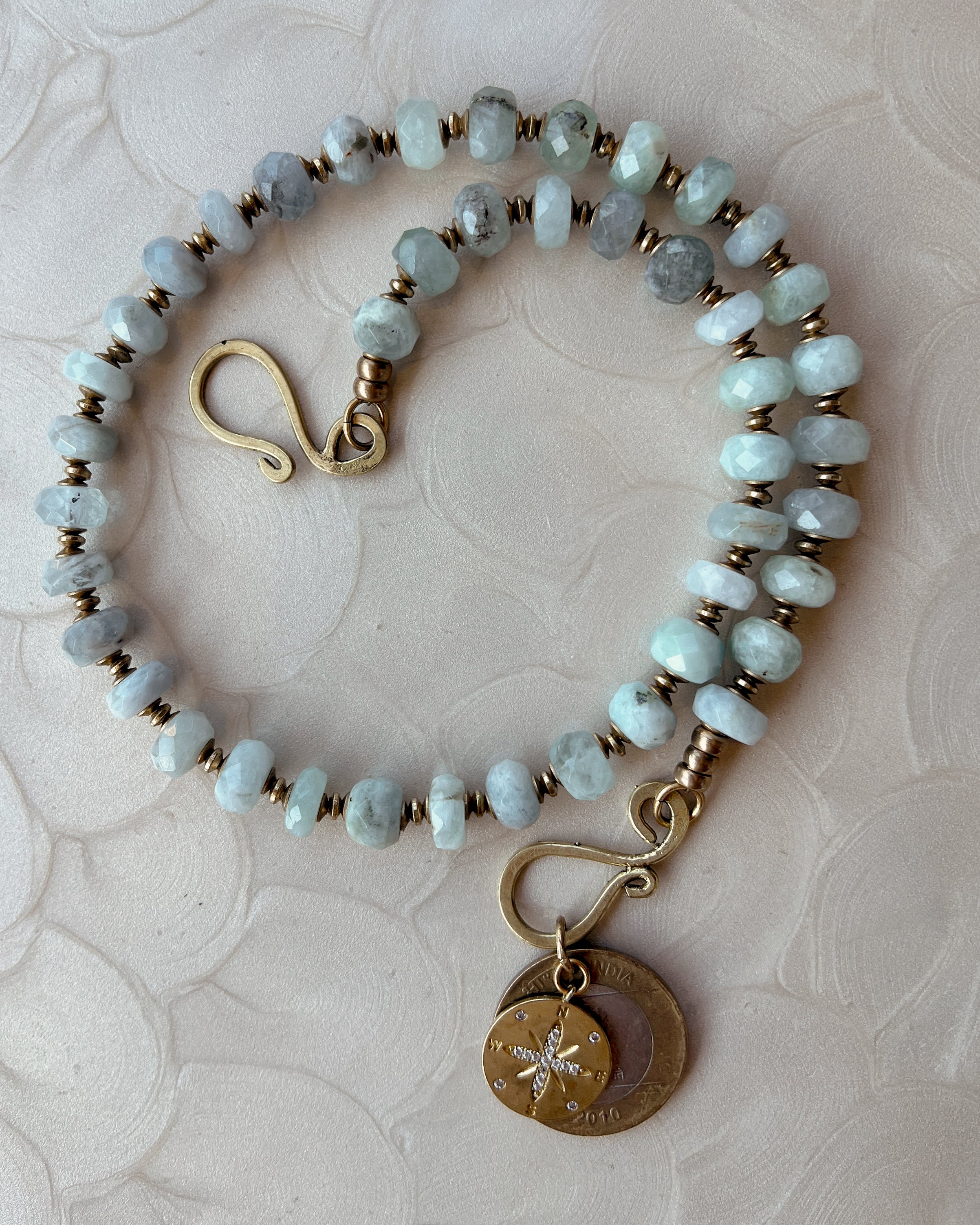 Aquamarine Boho Strand