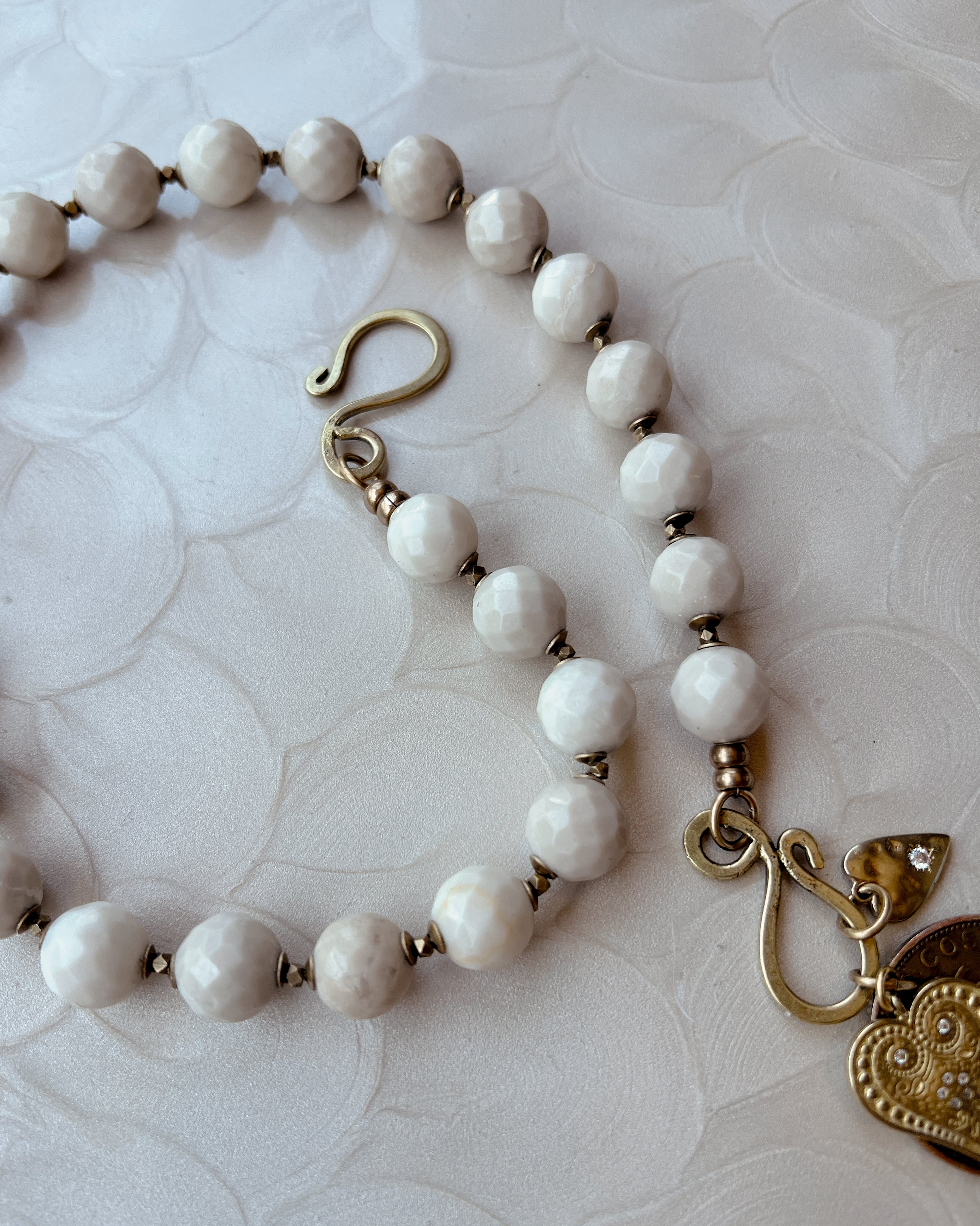 Fossil Jade Boho Strand