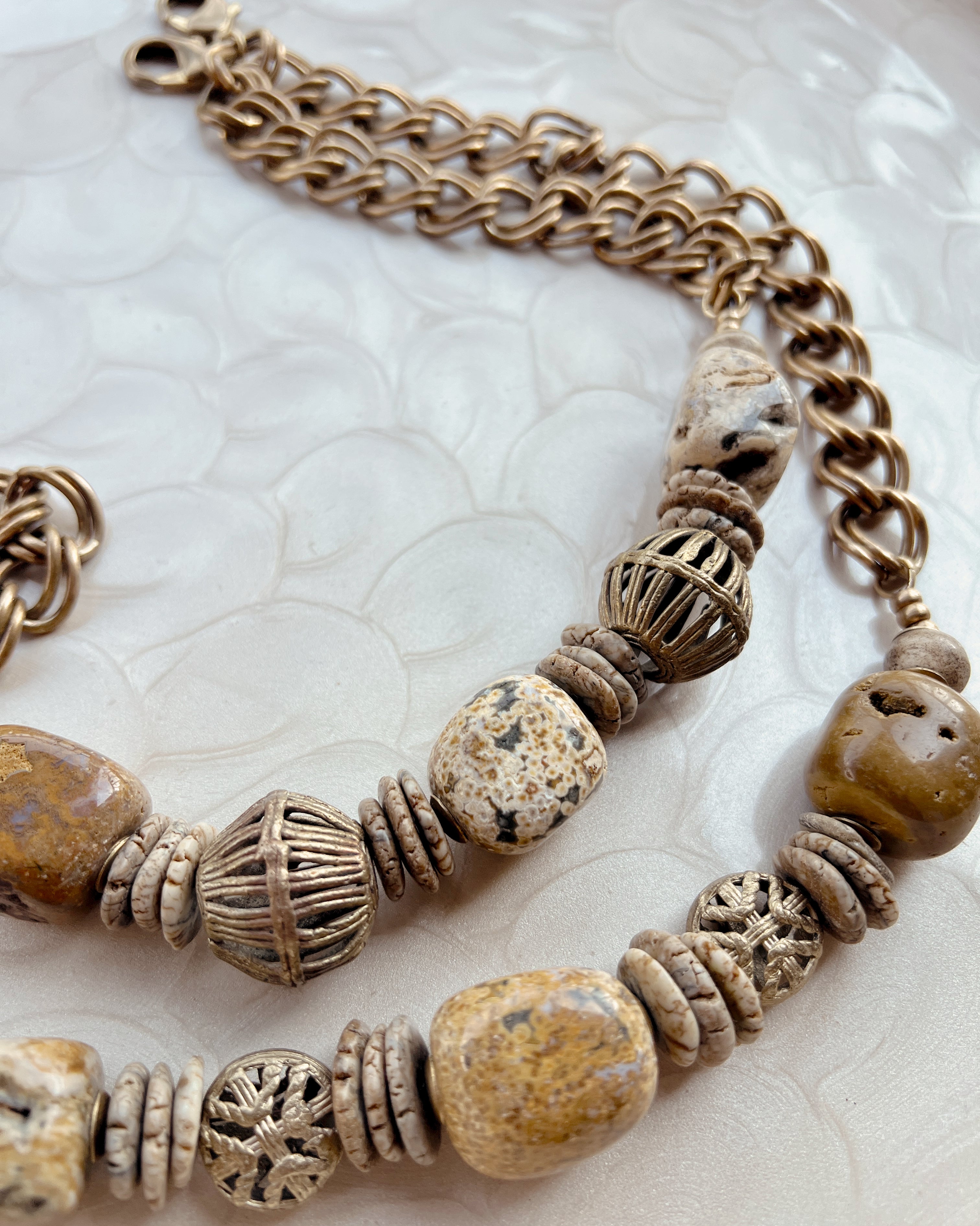 Jasper Relic Necklace