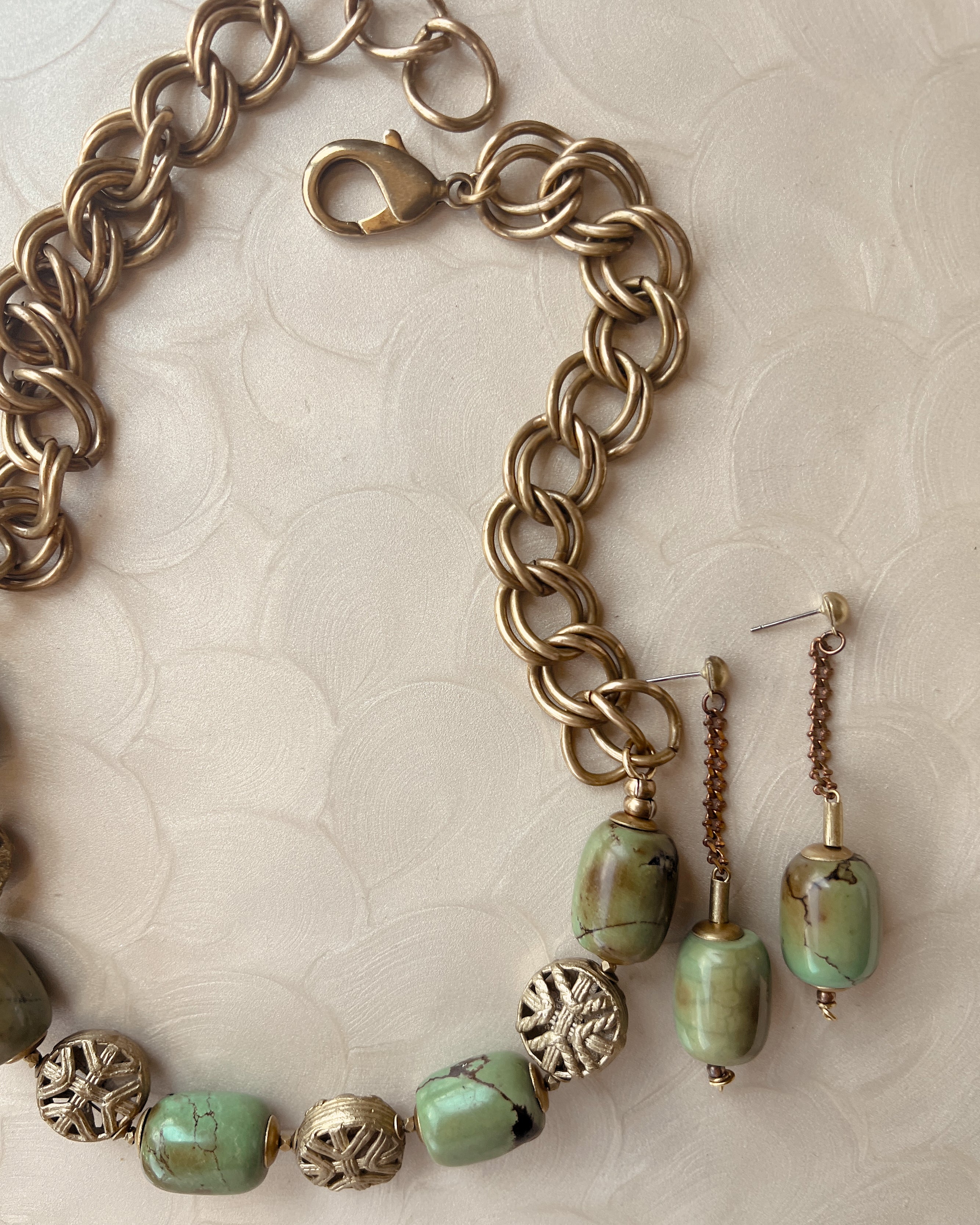 Turquoise Relic Necklace