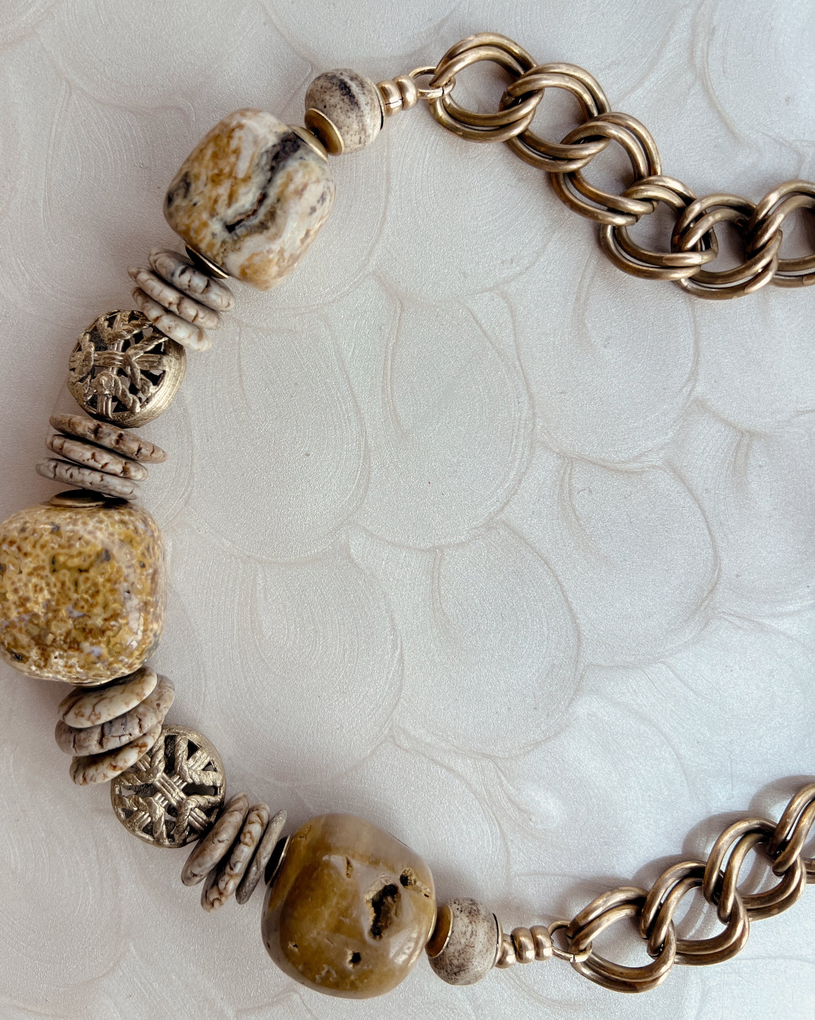 Jasper Relic Necklace
