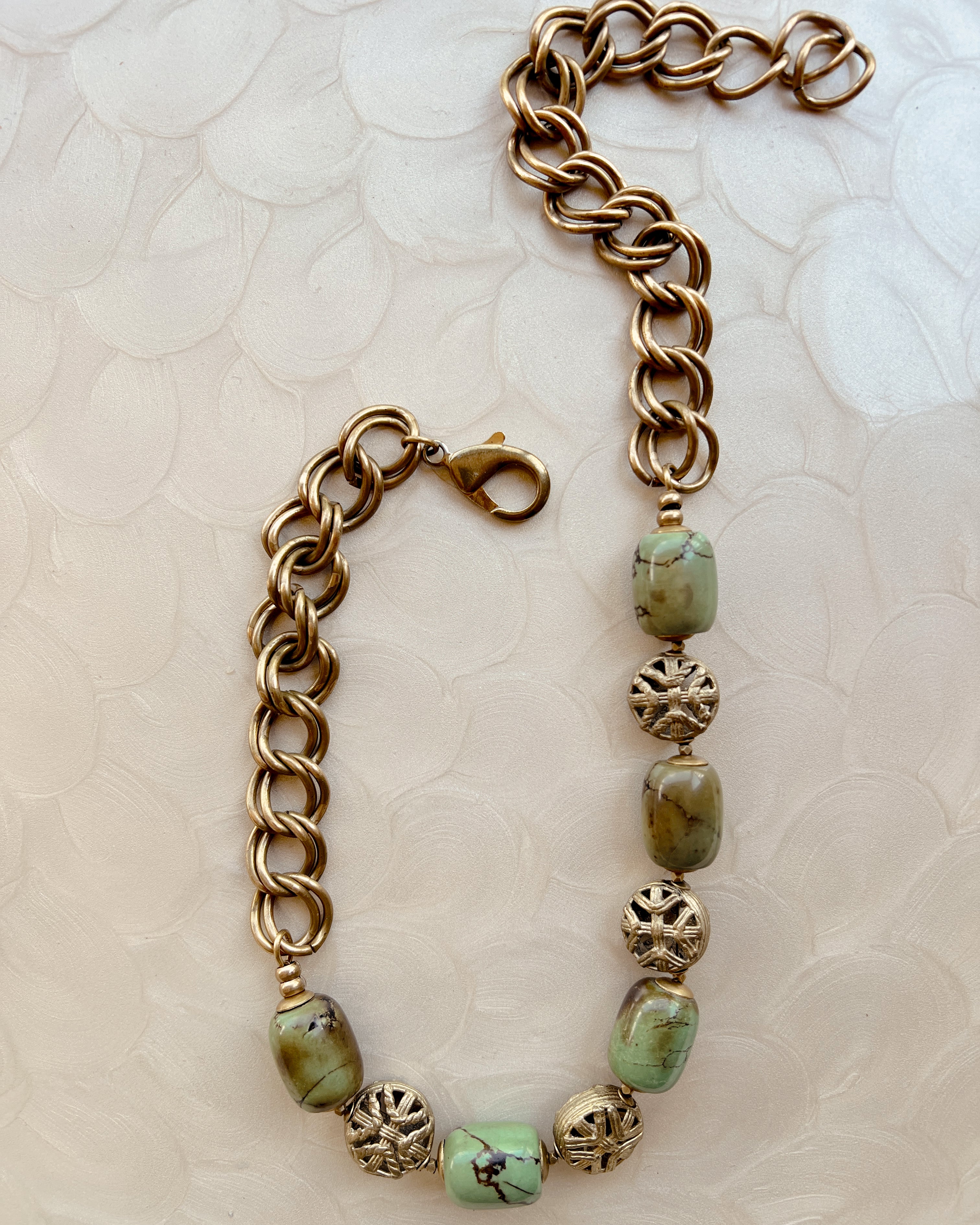Turquoise Relic Necklace