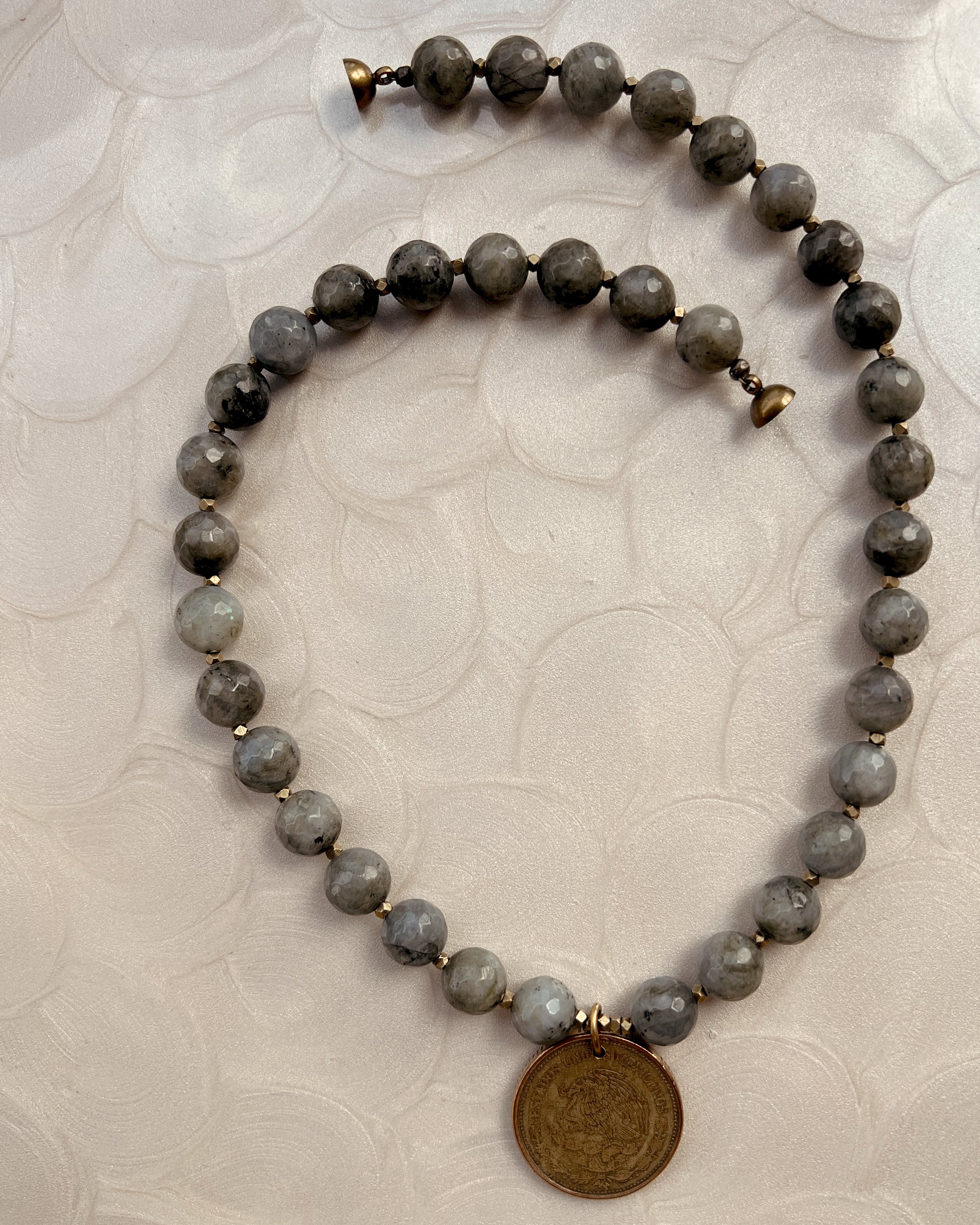 Labradorite & Coin Strand (Medium)