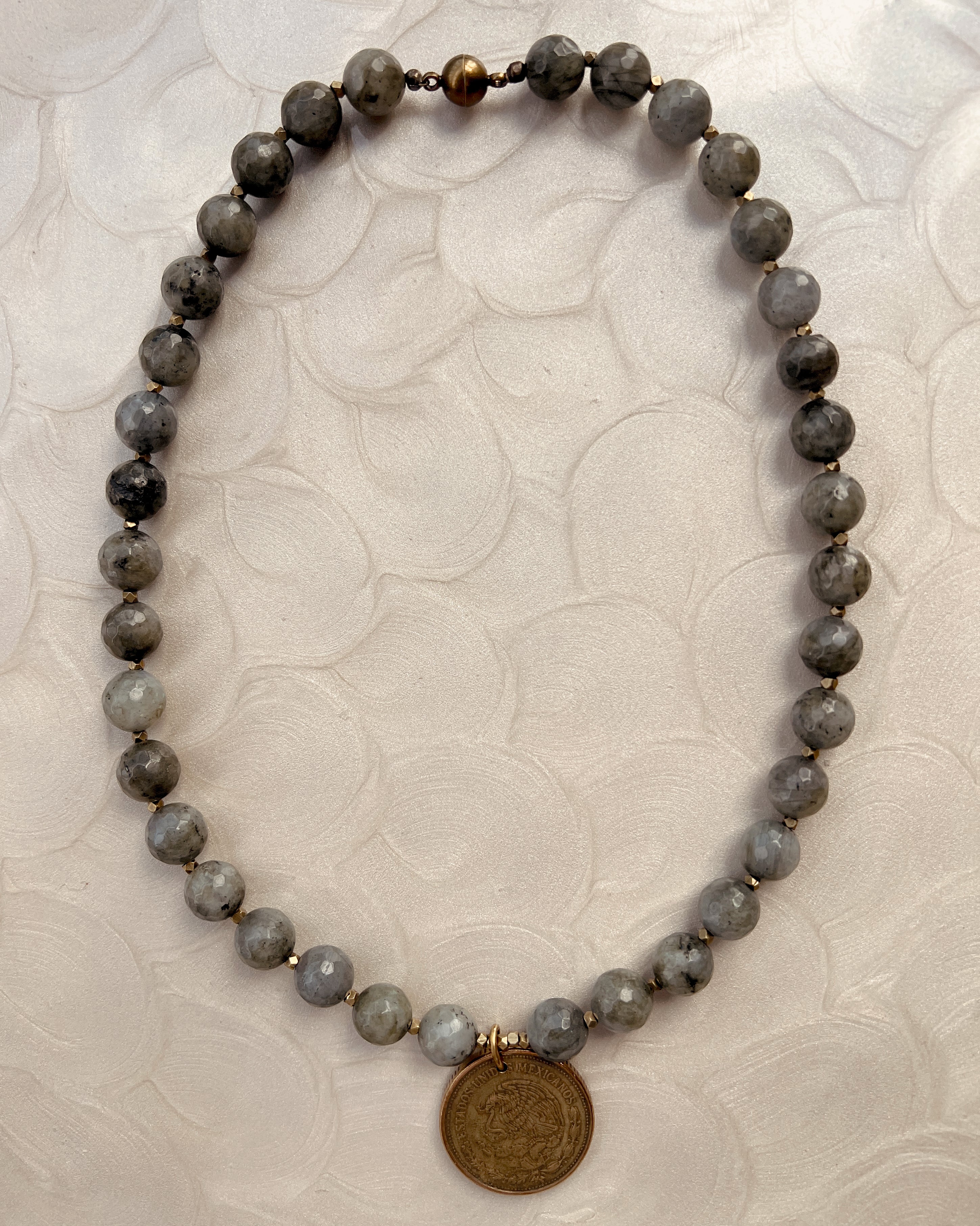 Labradorite & Coin Strand (Medium)