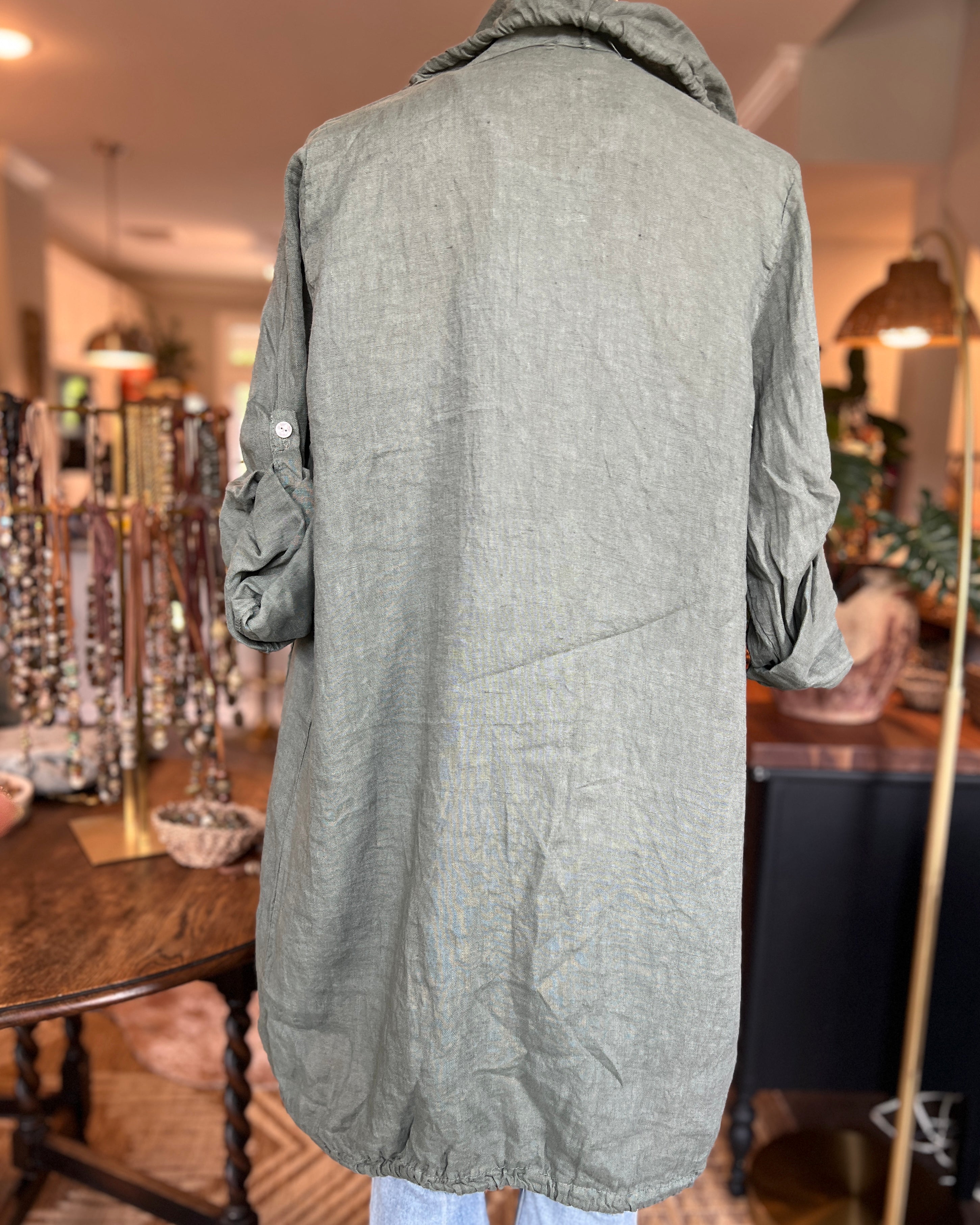 Summer Drawstring Jacket