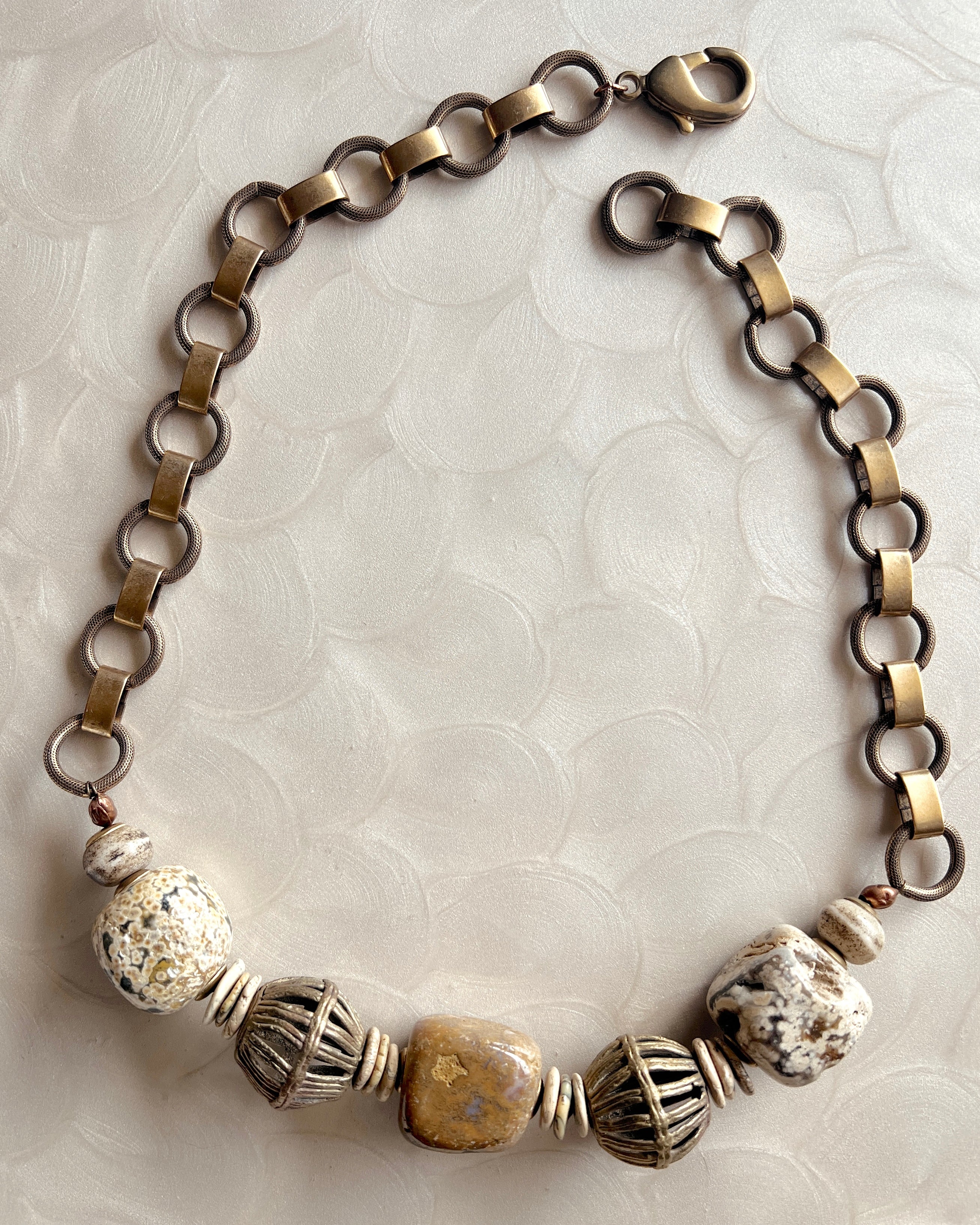 Jasper Relic Necklace