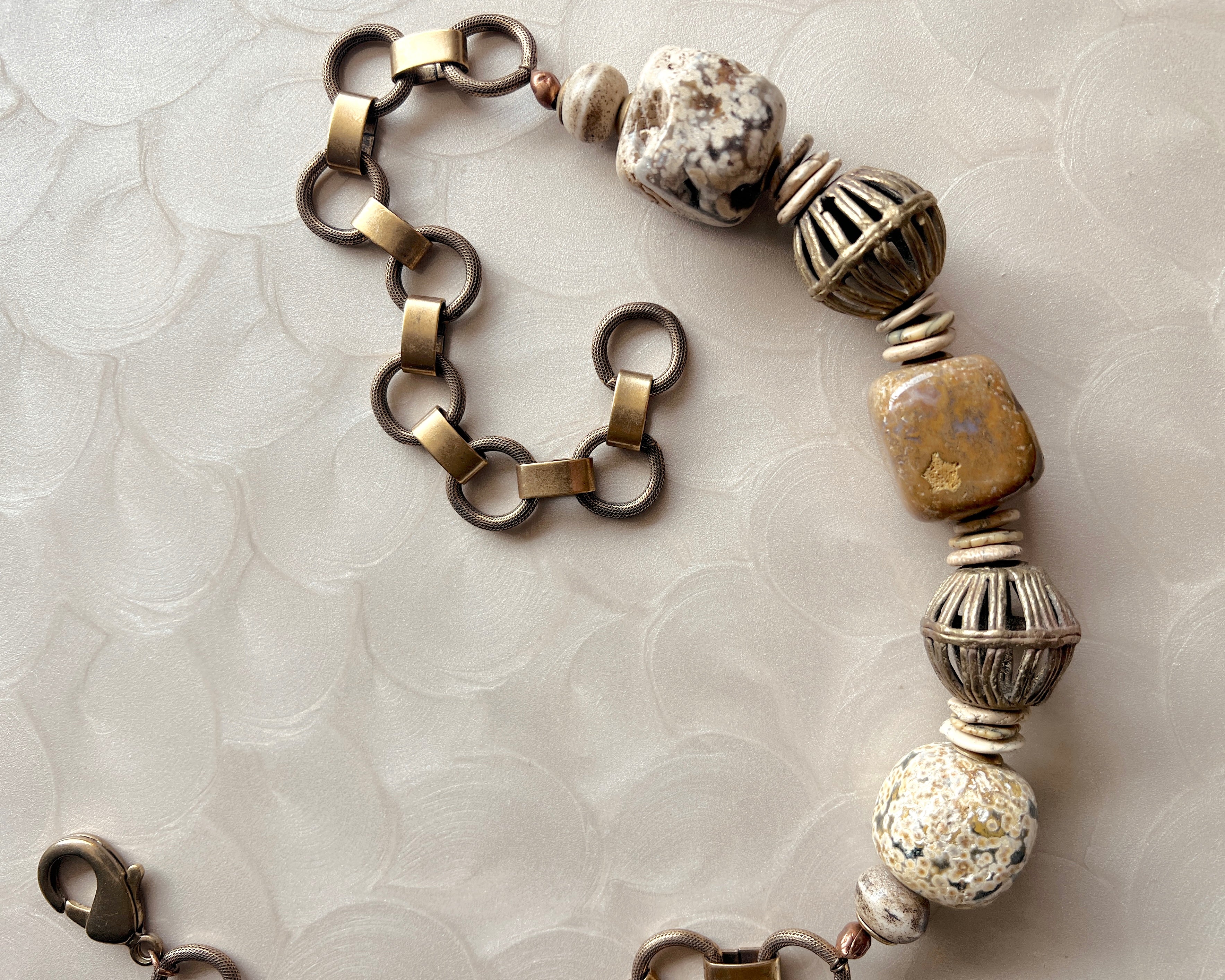 Jasper Relic Necklace
