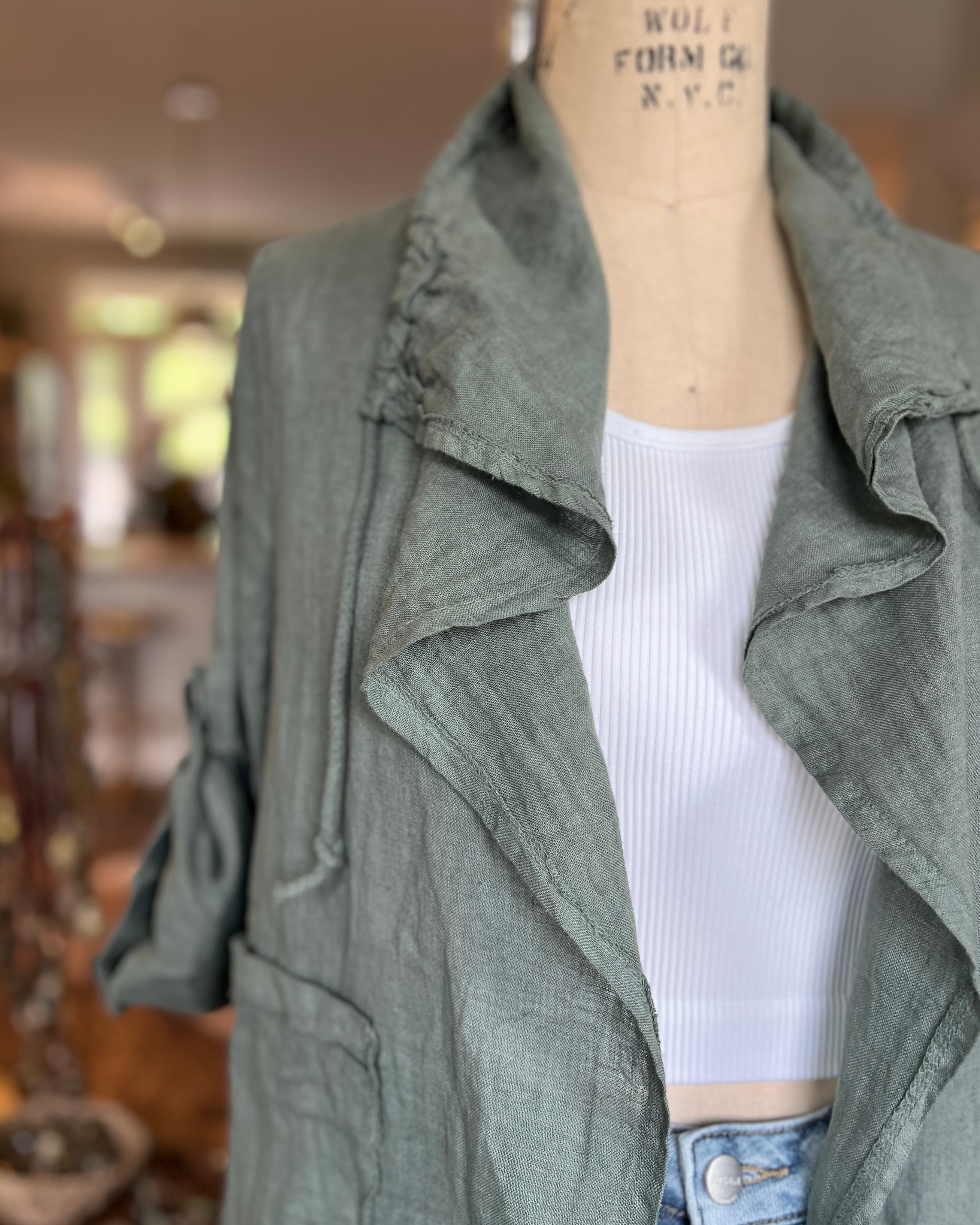 Summer Drawstring Jacket