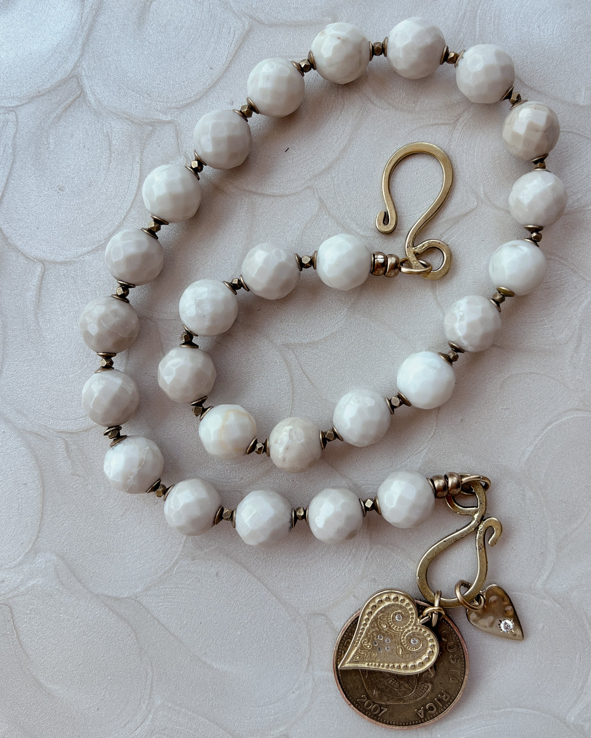 Fossil Jade Boho Strand