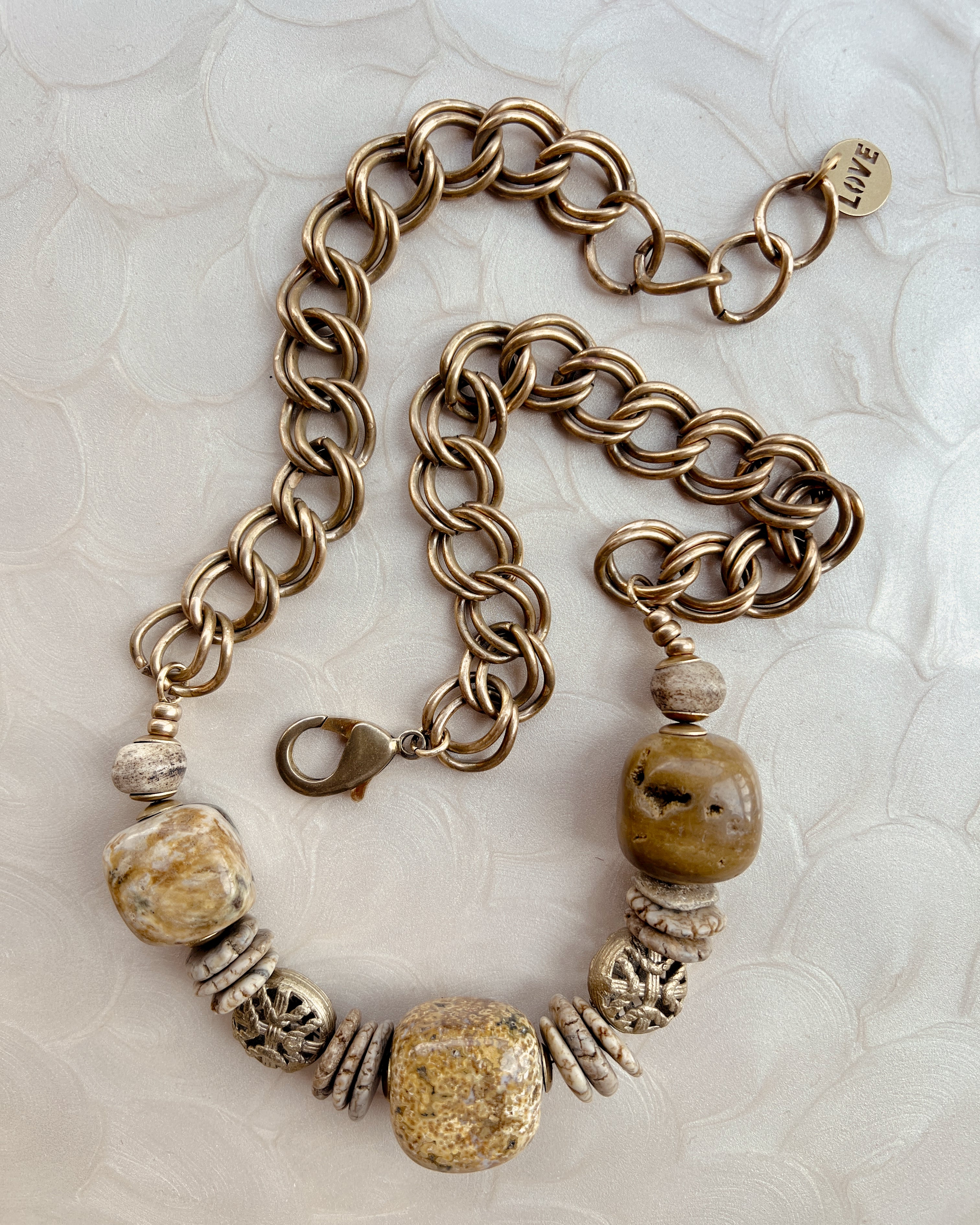 Jasper Relic Necklace