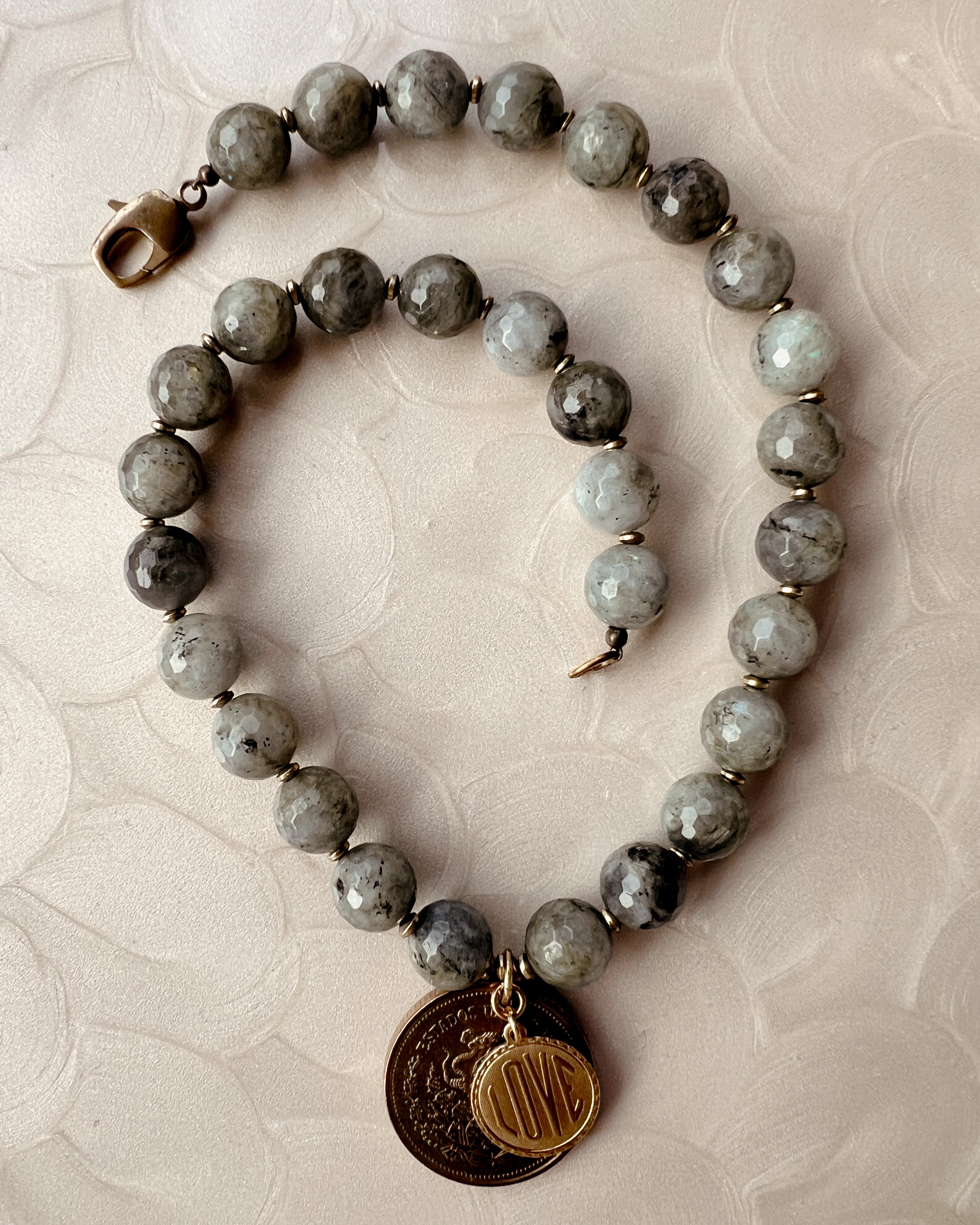 Chunky Labradorite Strand
