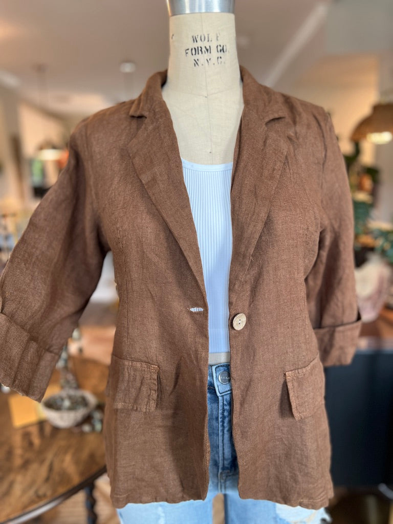 Summer Linen Blazer