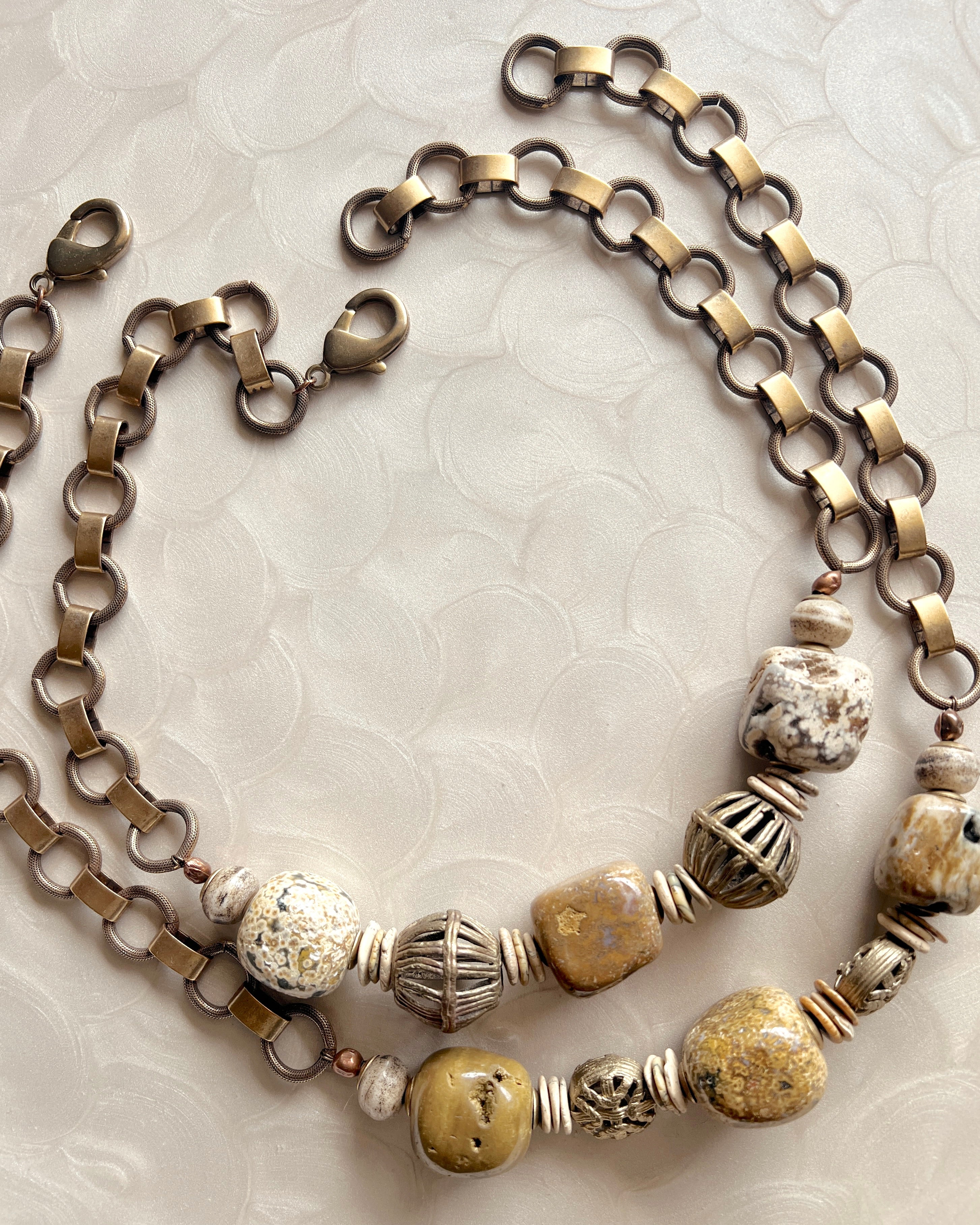 Jasper Relic Necklace