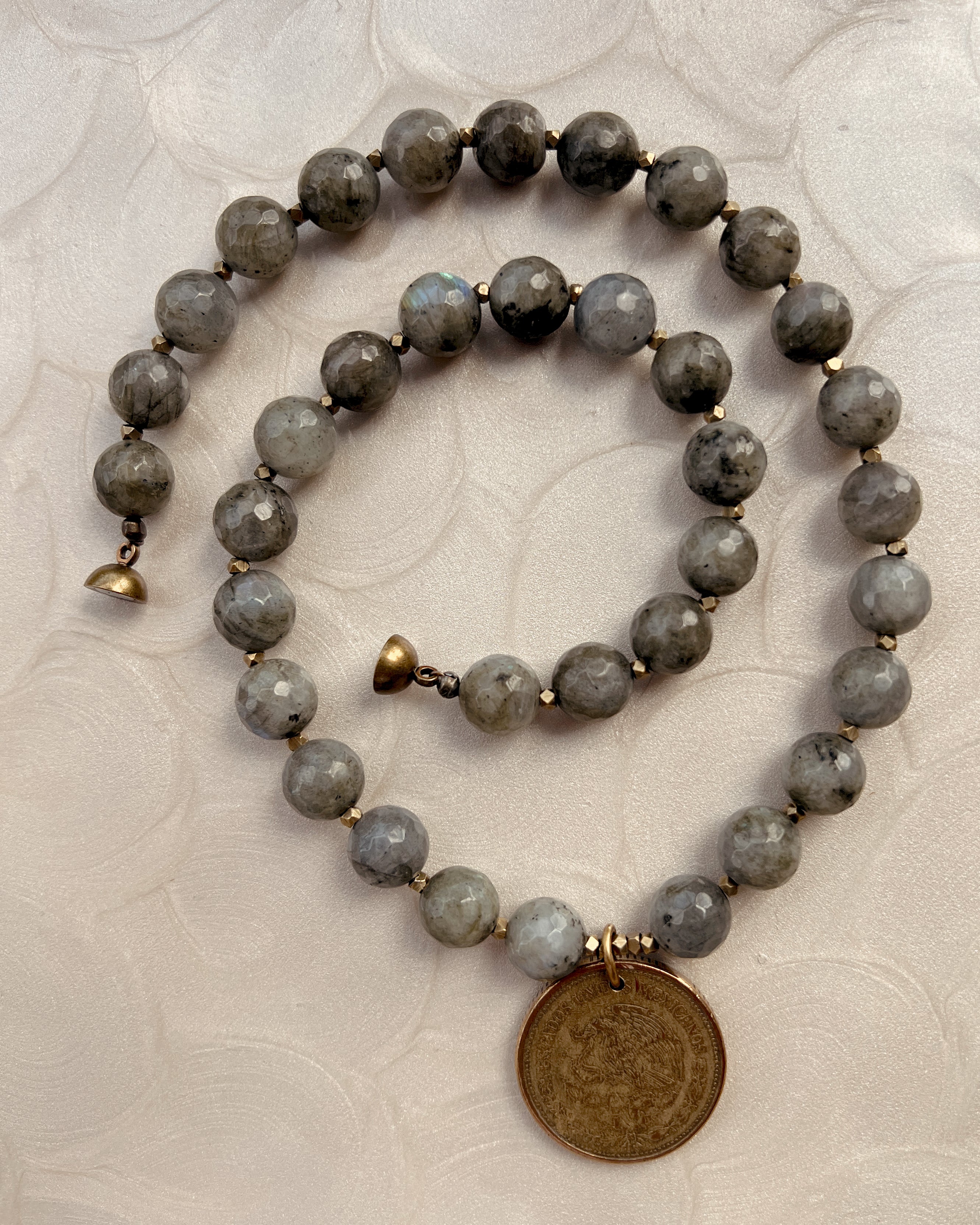 Labradorite & Coin Strand (Medium)