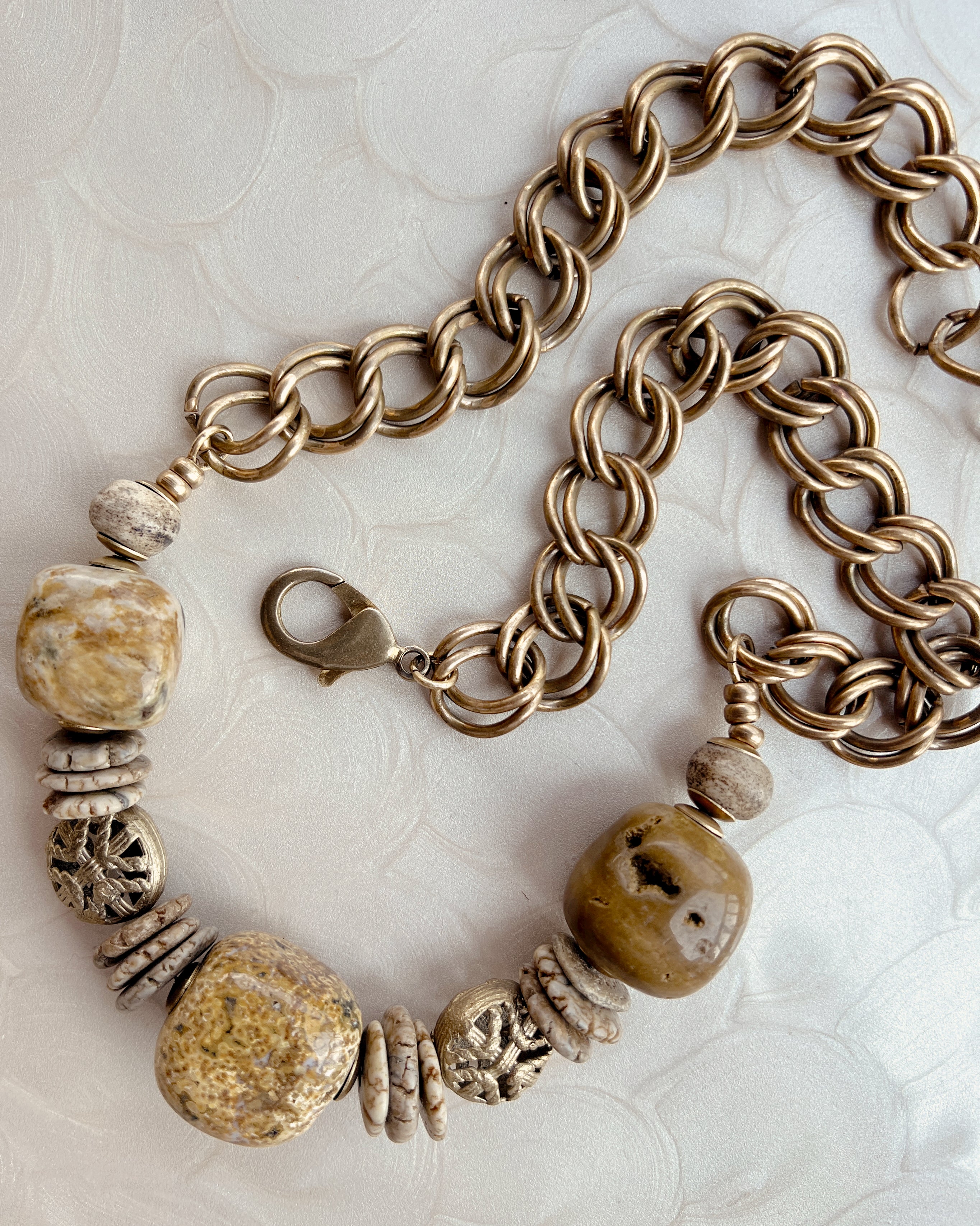 Jasper Relic Necklace