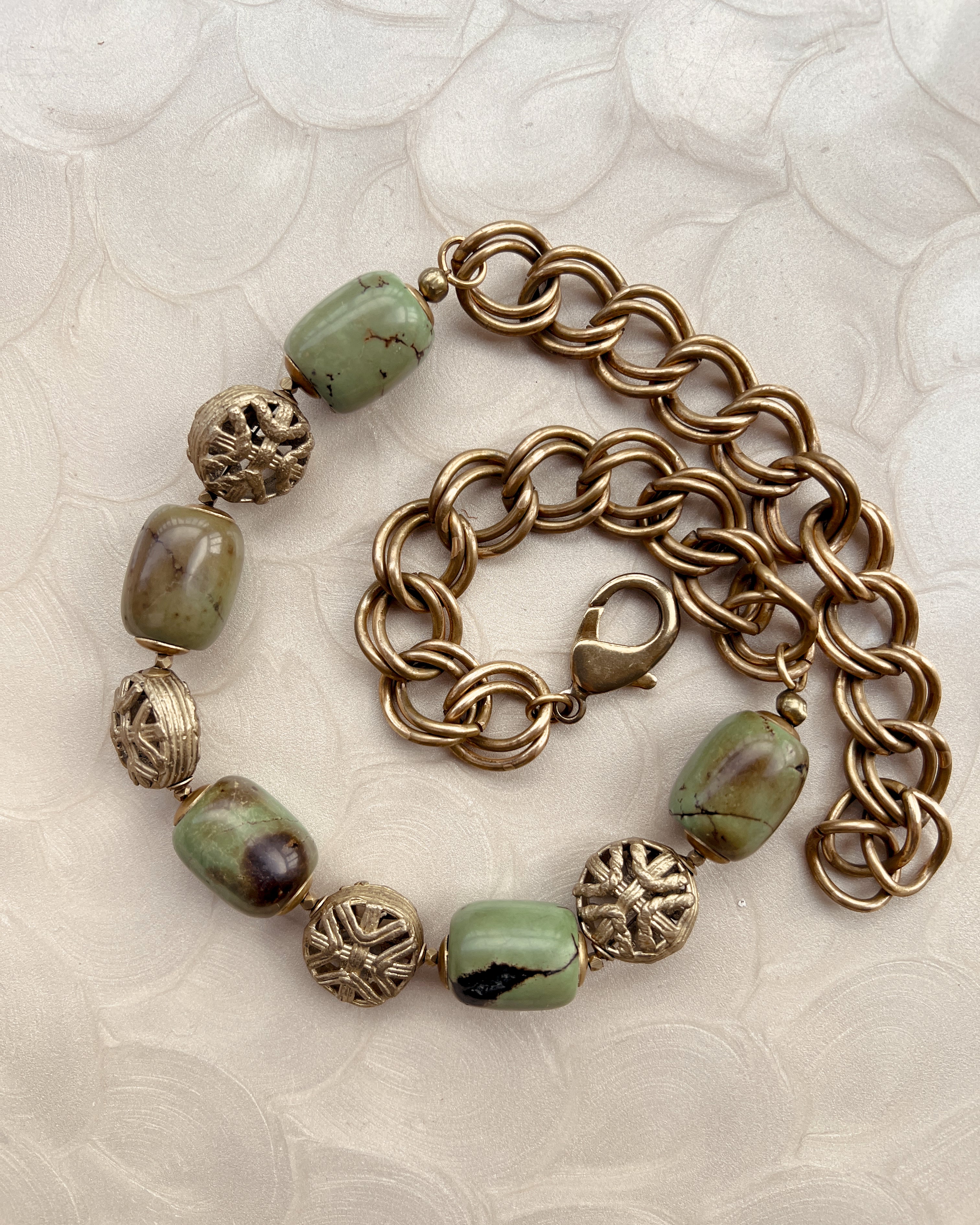 Turquoise Relic Necklace