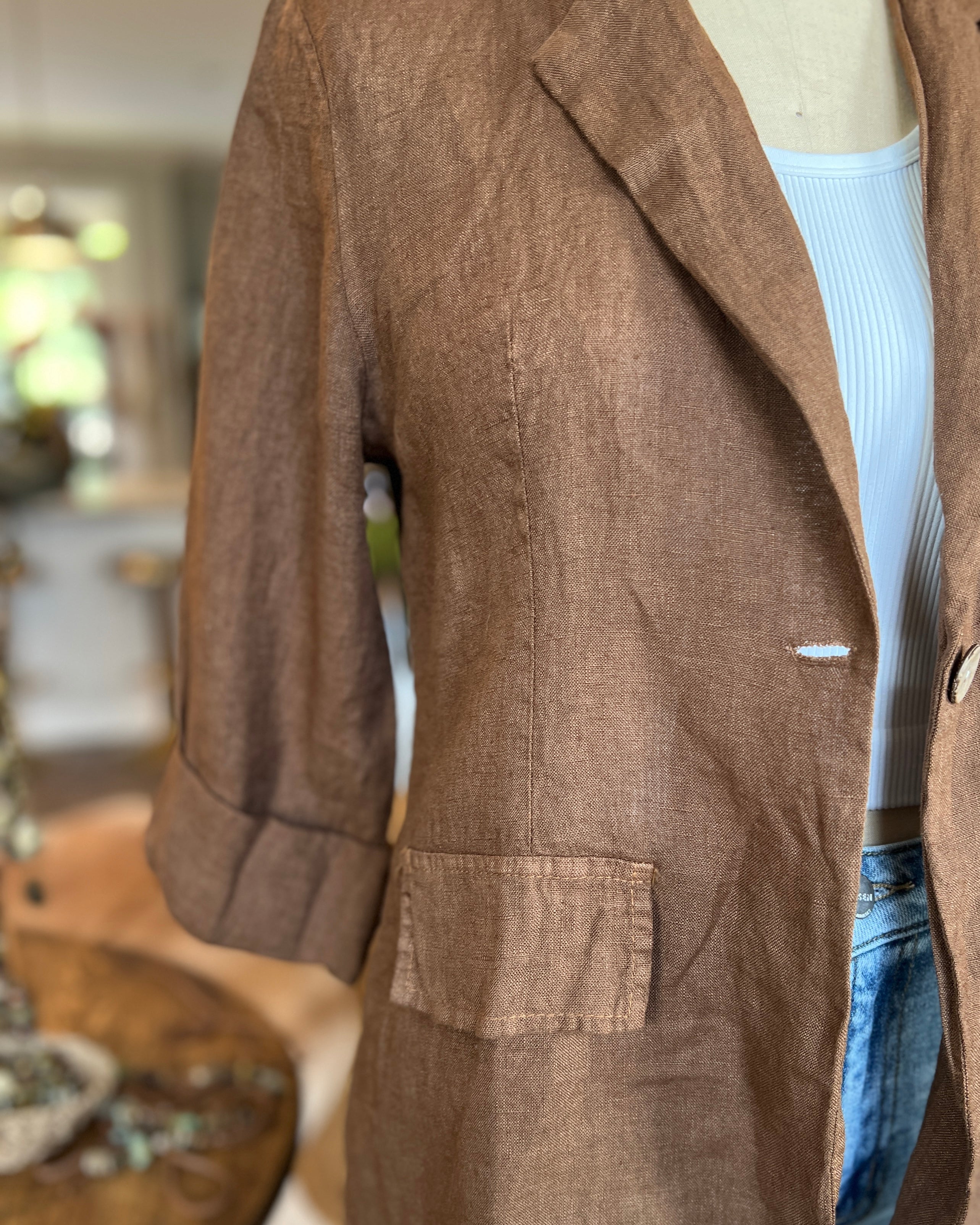 Summer Linen Blazer