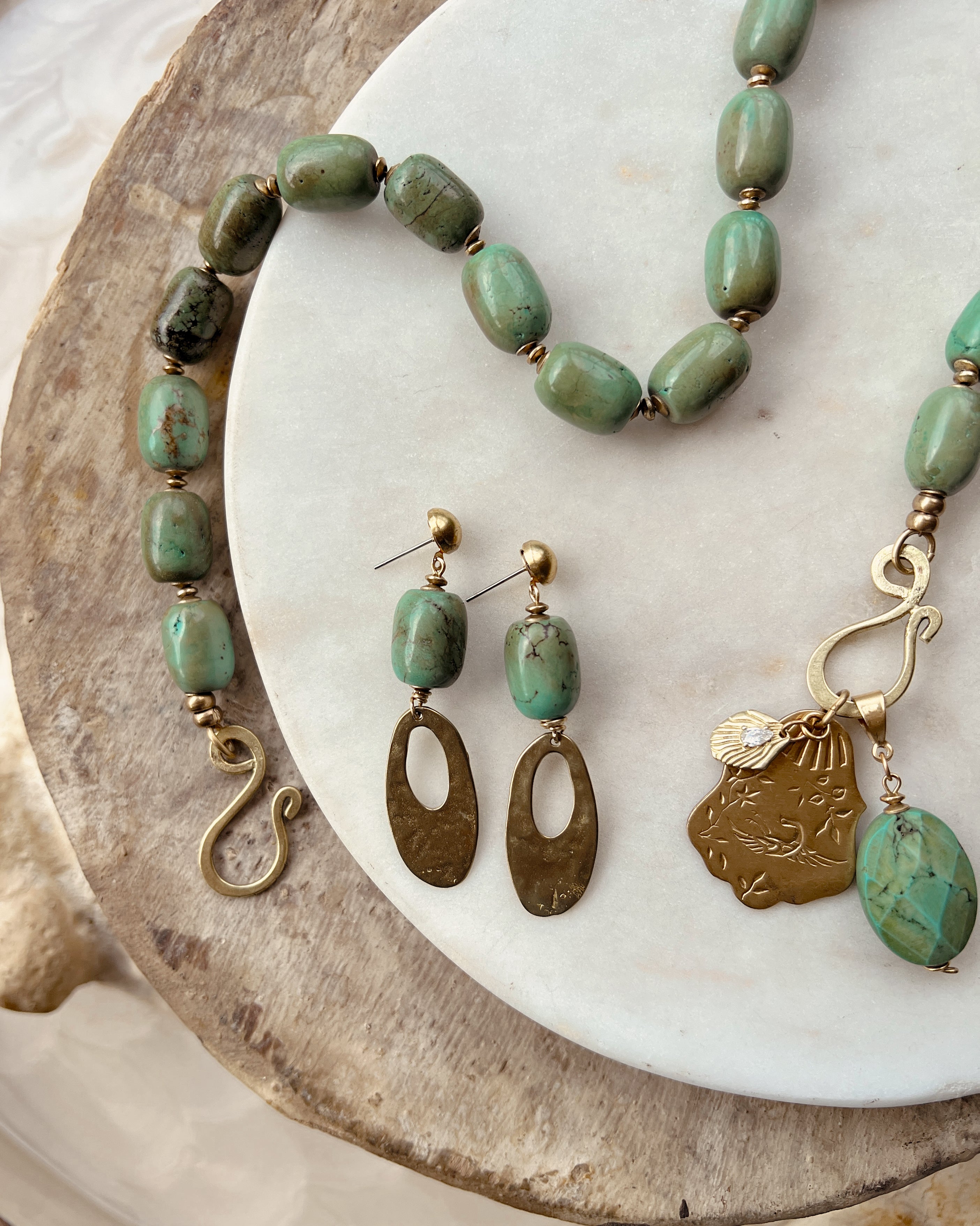Lorraine Hammered Drops