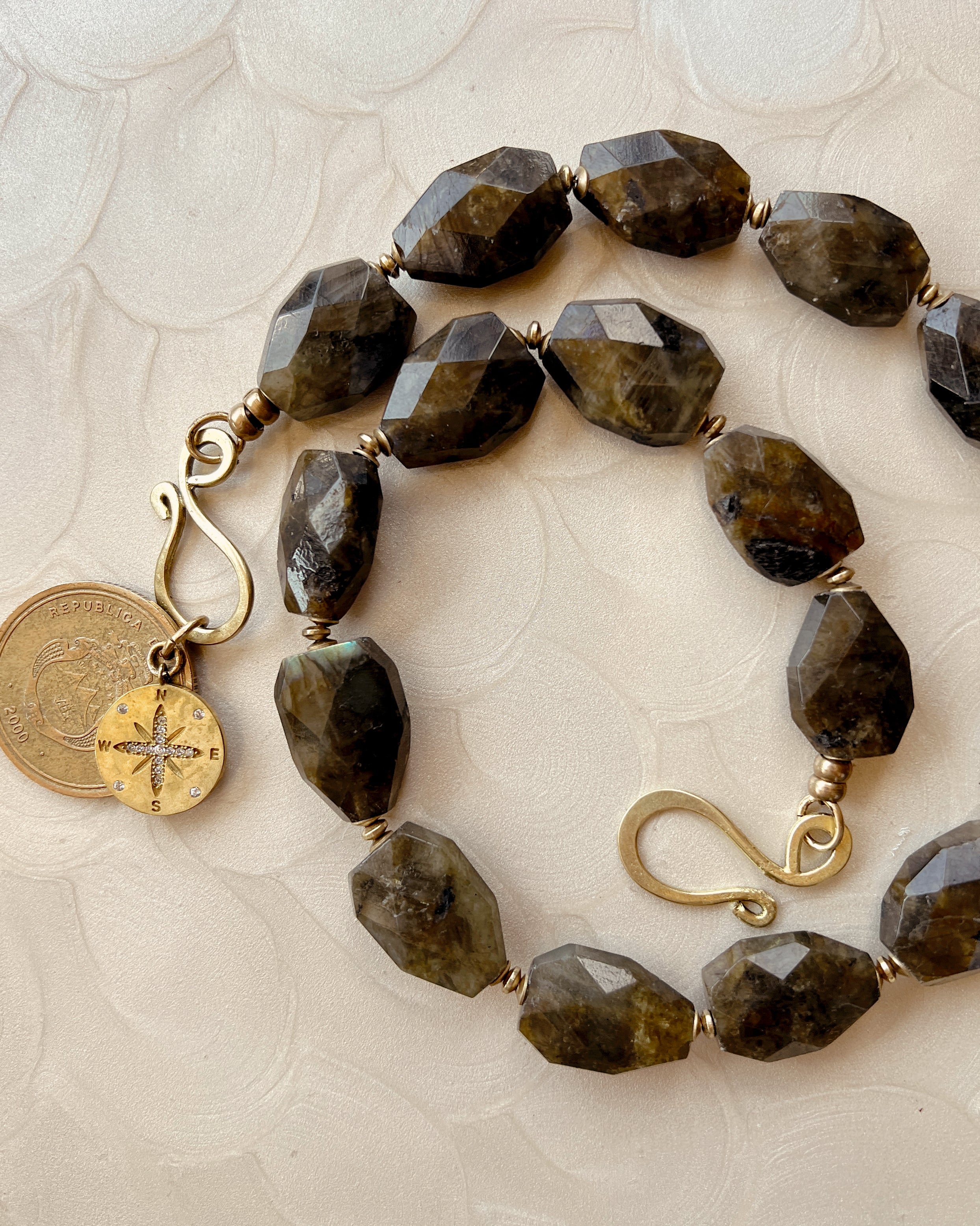 Heirloom Labradorite Strand