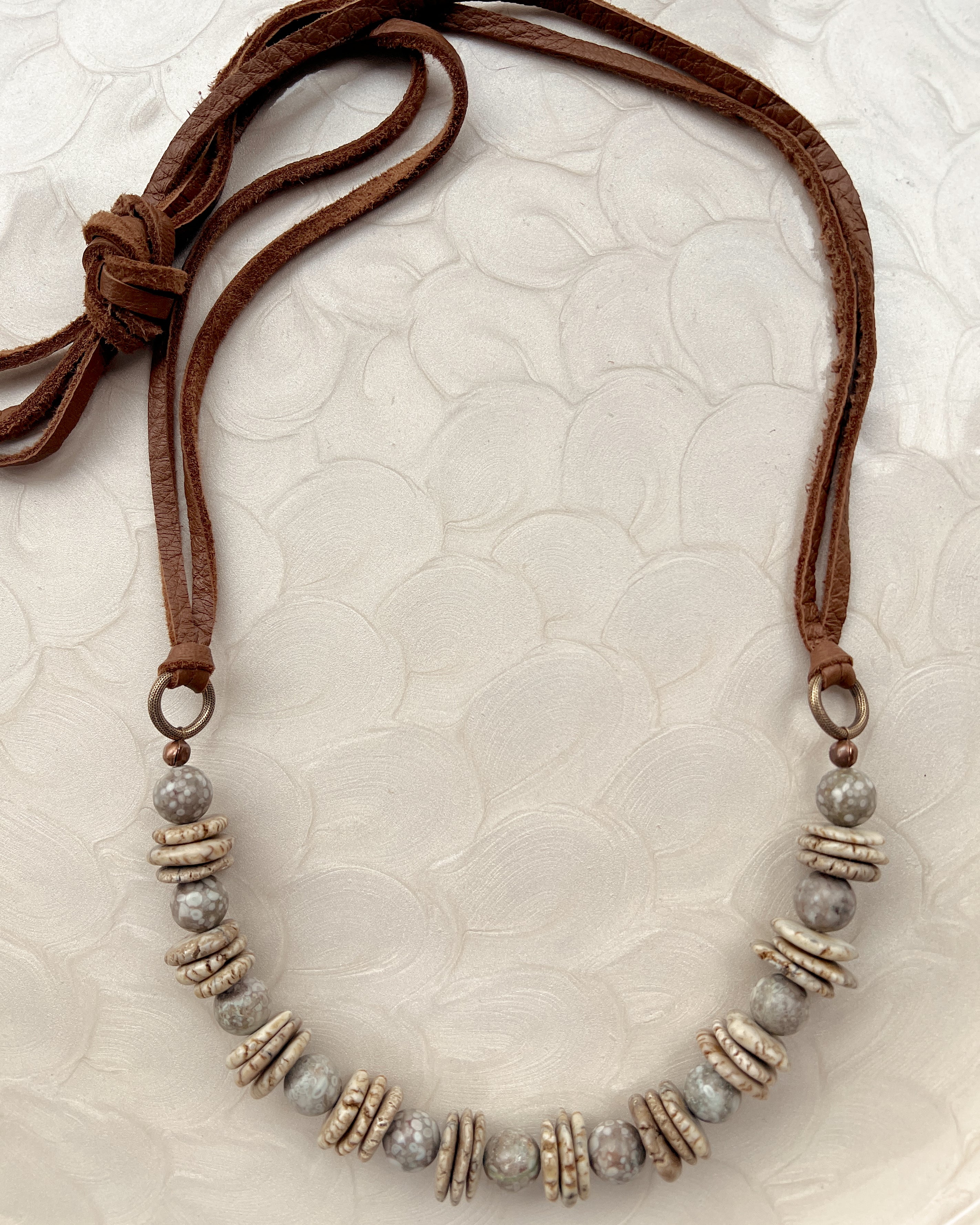 Fossil Jasper Set
