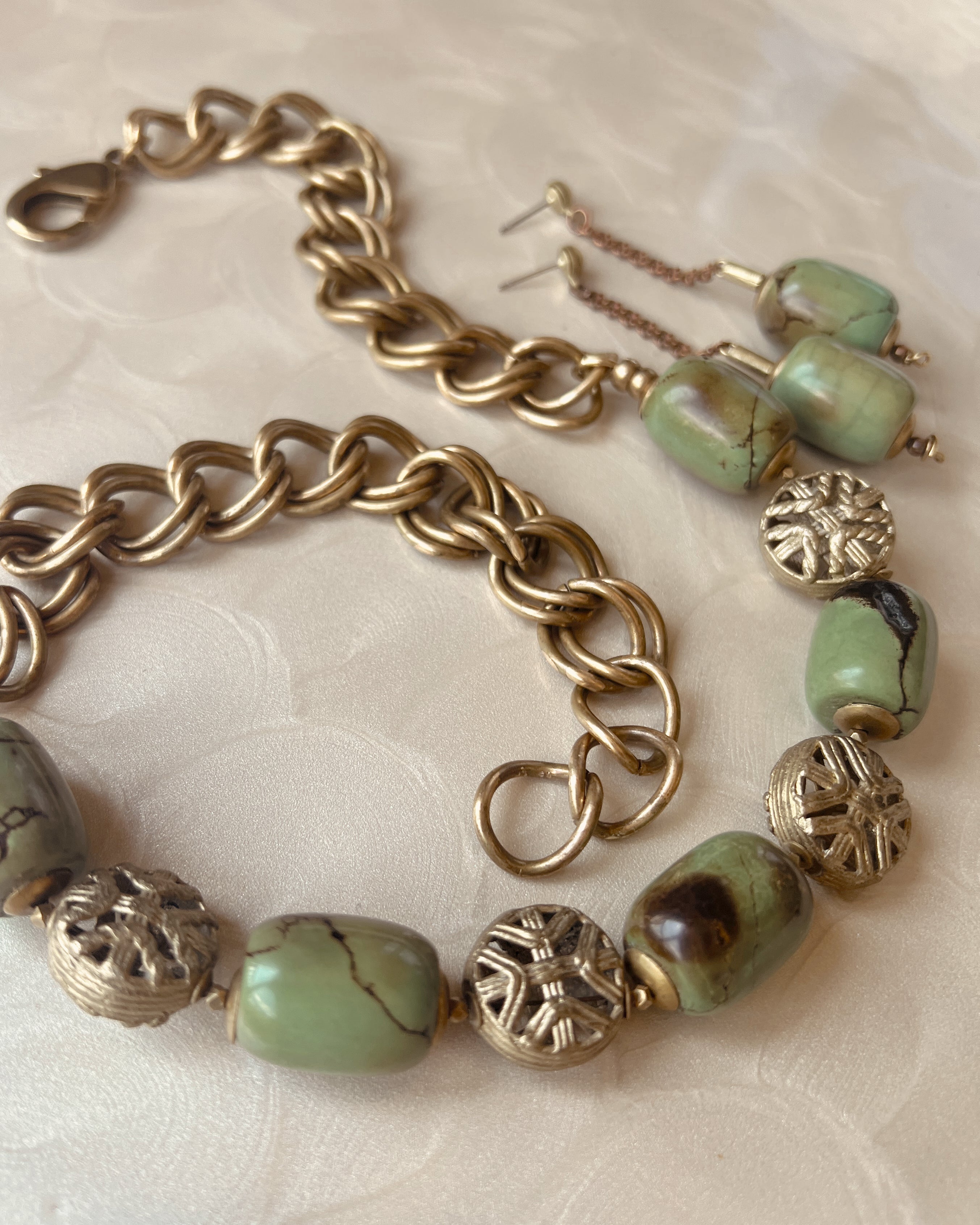 Turquoise Relic Necklace