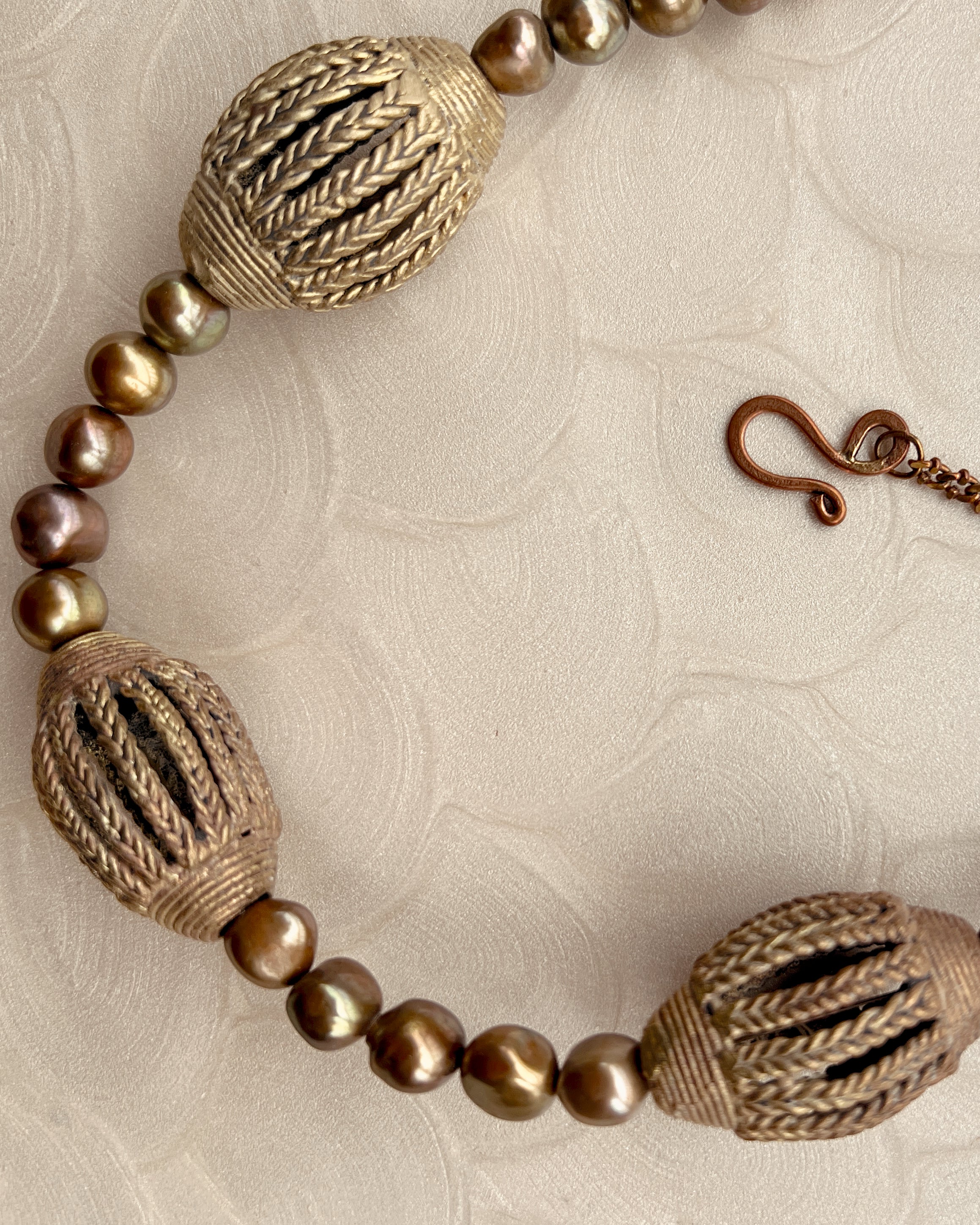 Olive Pearl & Relic Strand