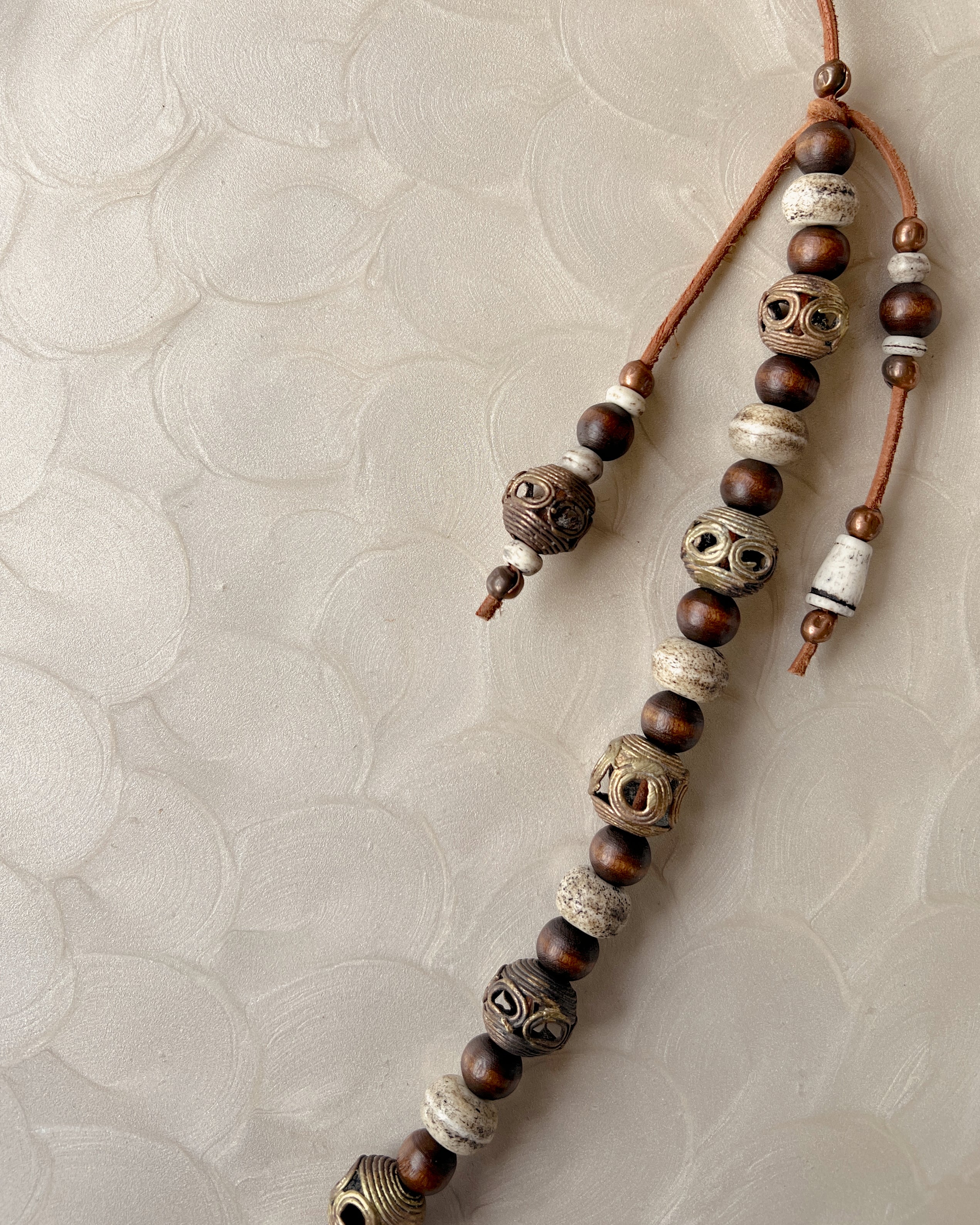 Wood, Bone & Brass Set
