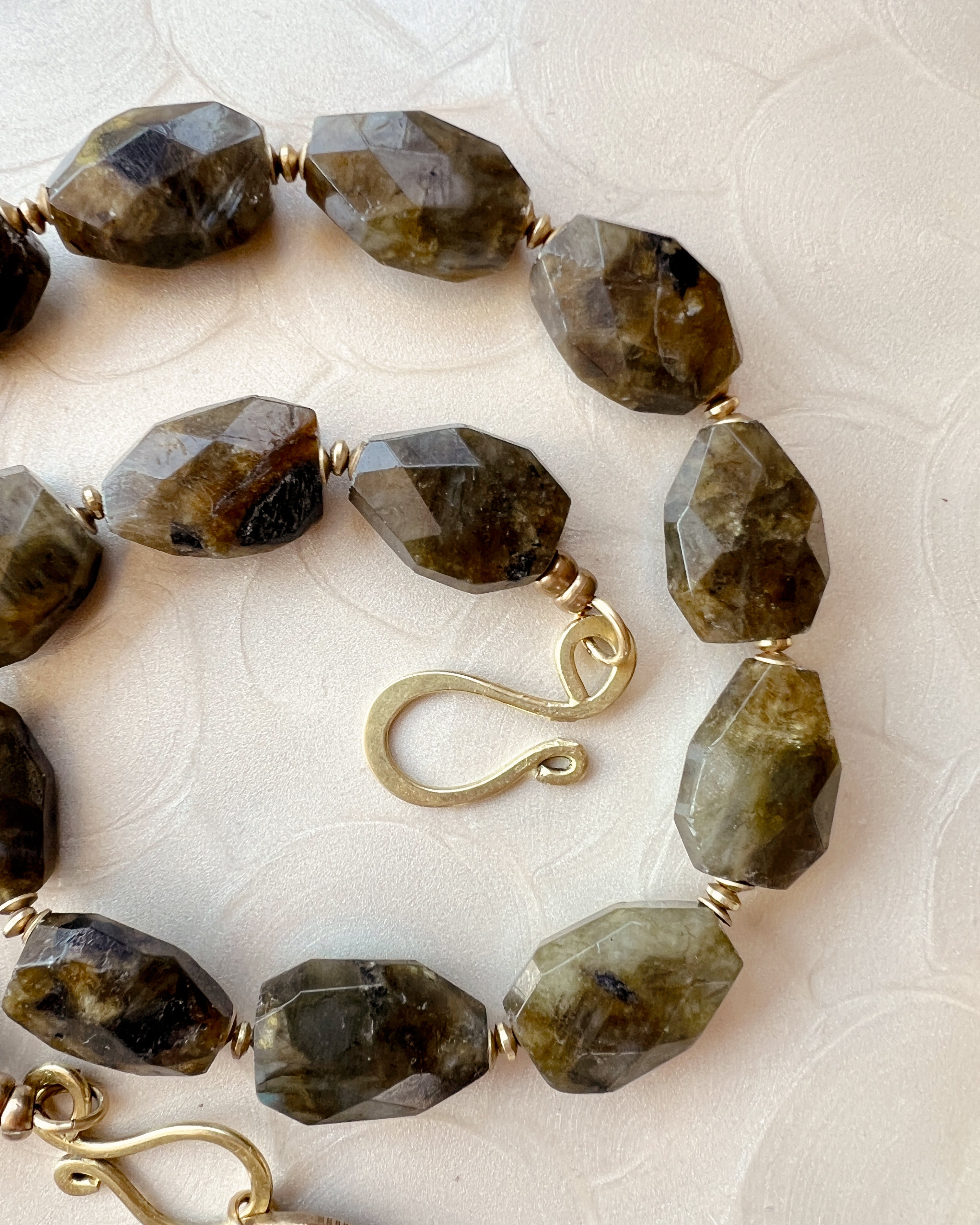Heirloom Labradorite Strand
