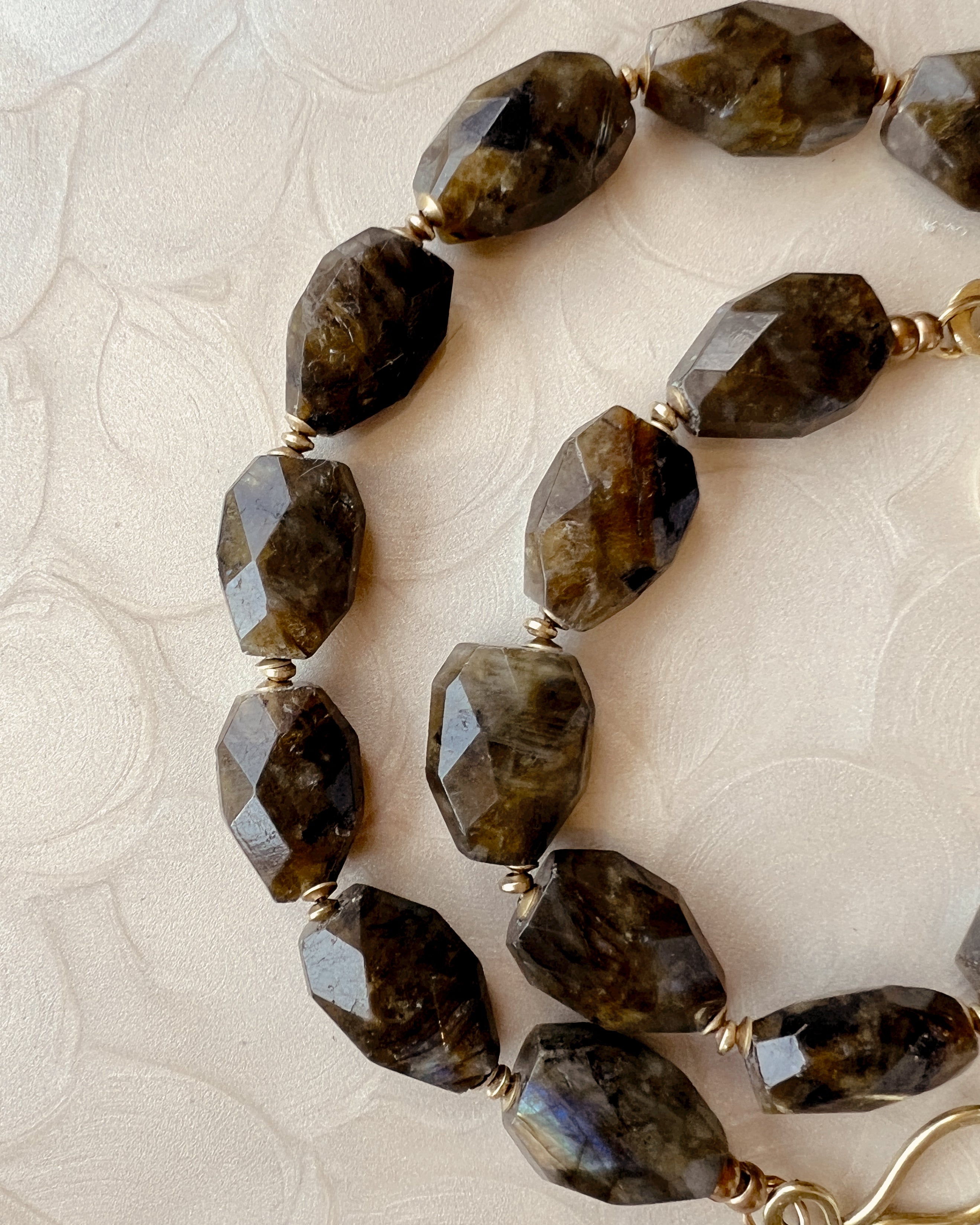 Heirloom Labradorite Strand