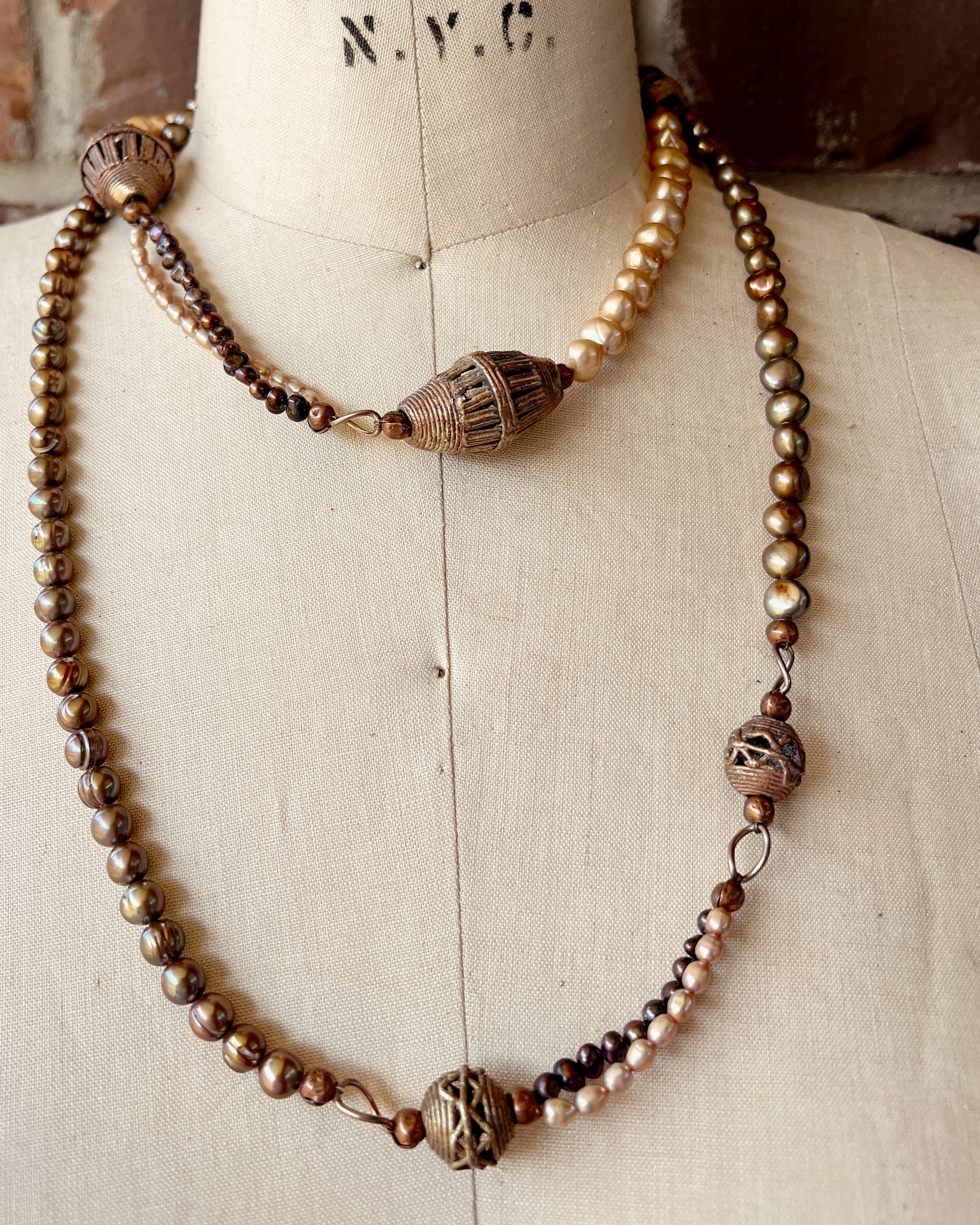 Pearl & Relics Long Strand
