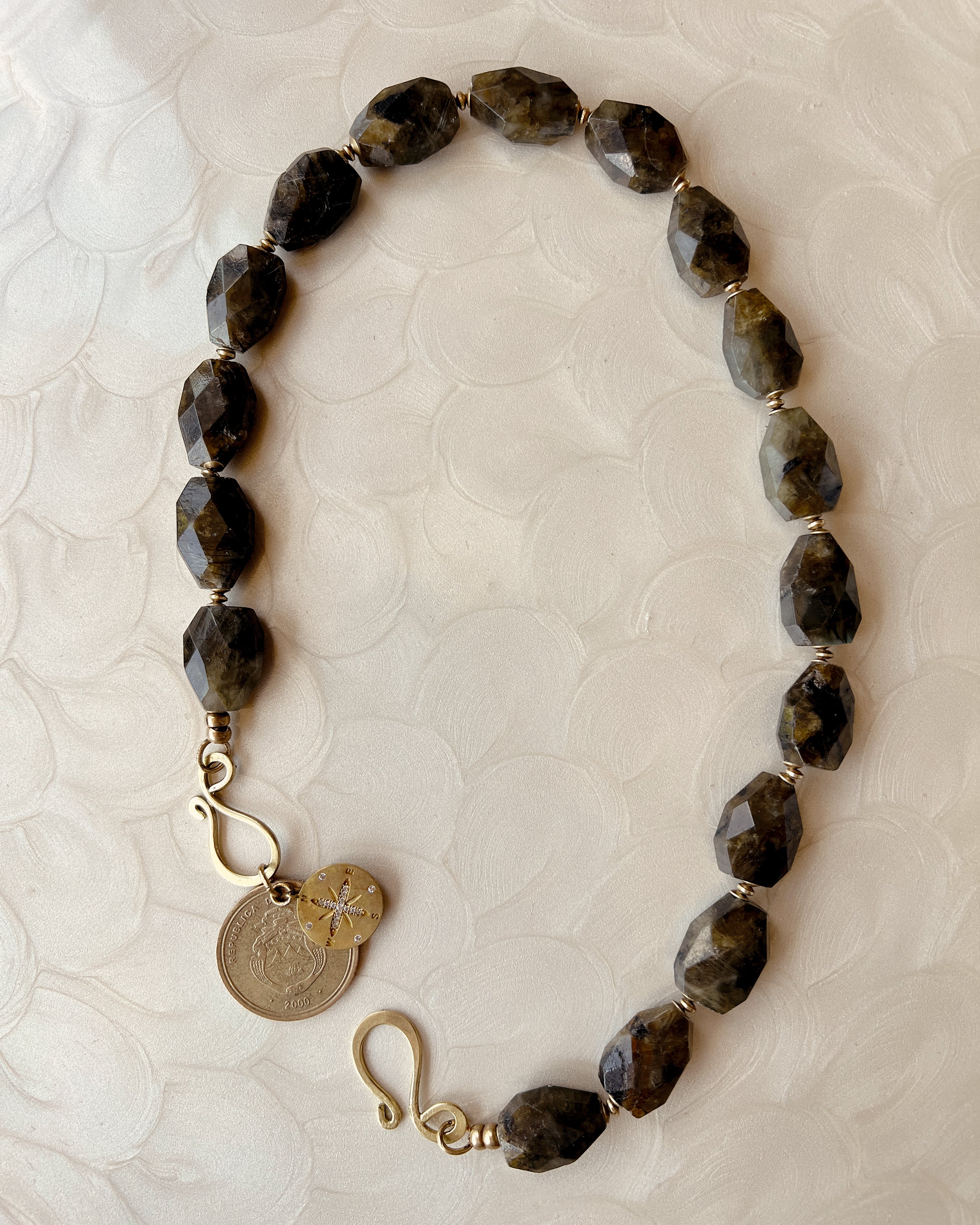 Heirloom Labradorite Strand