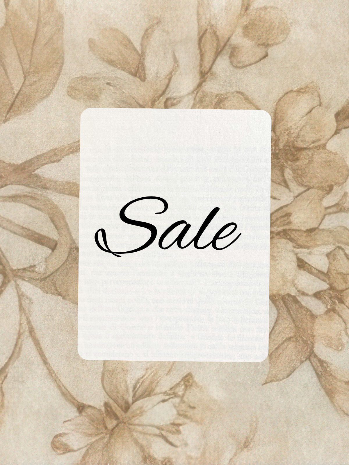 Sale Items