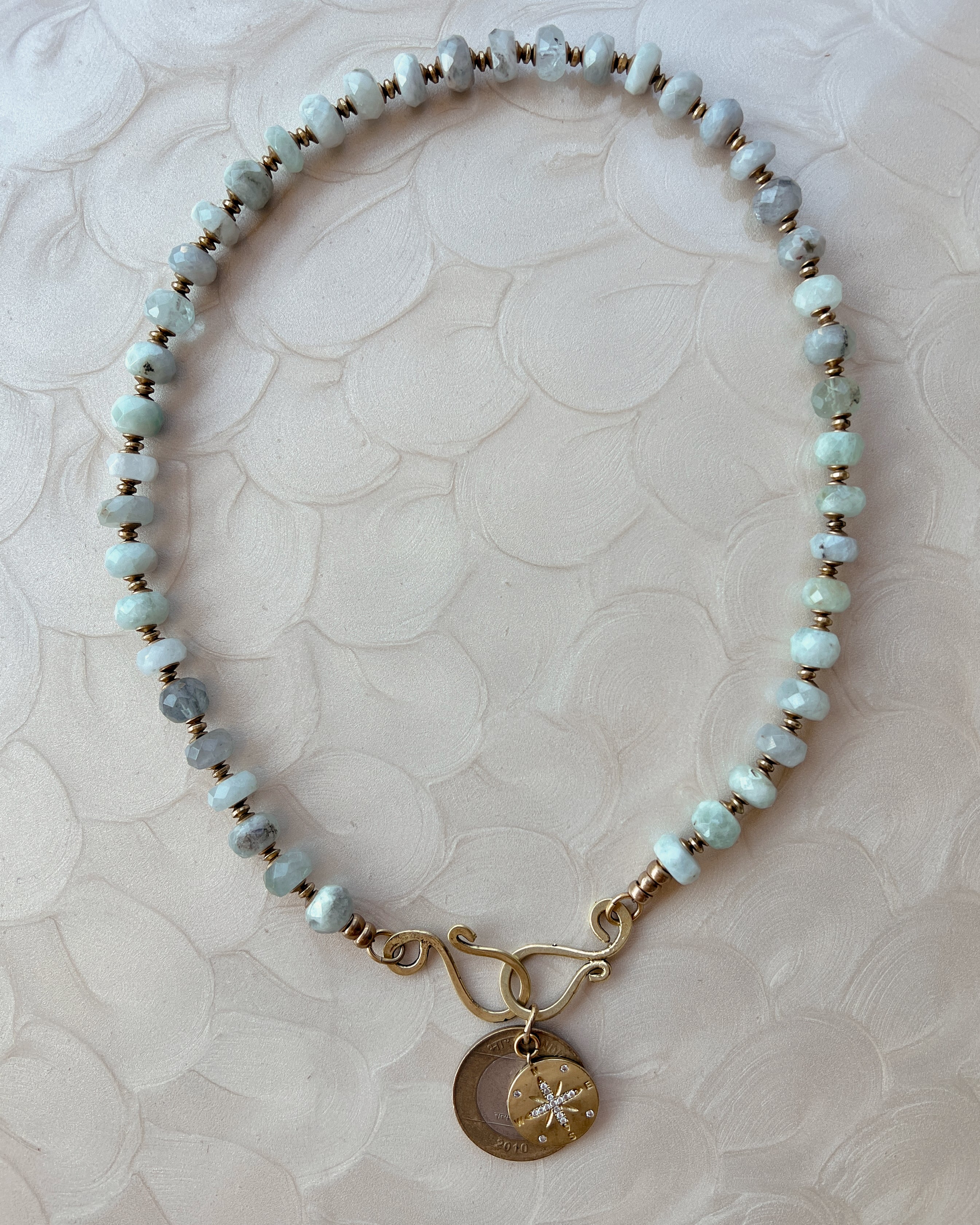 Aquamarine Boho Strand