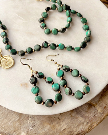 Turquoise Teardrops