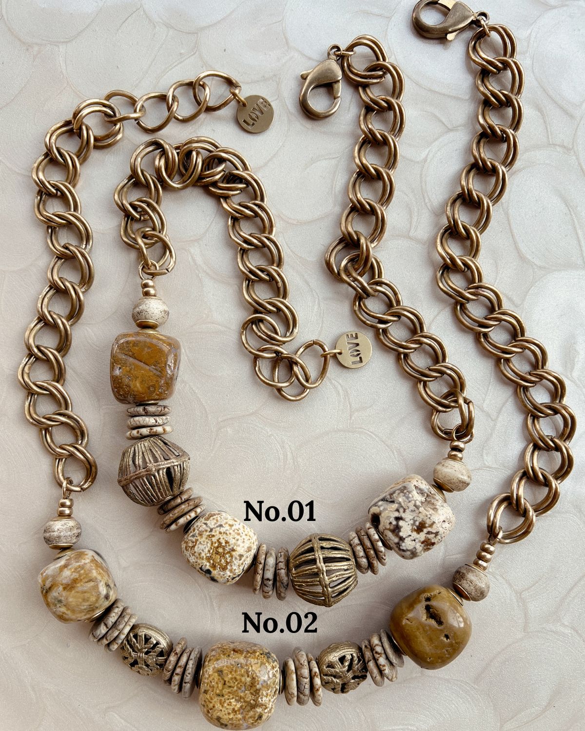Jasper Relic Necklace