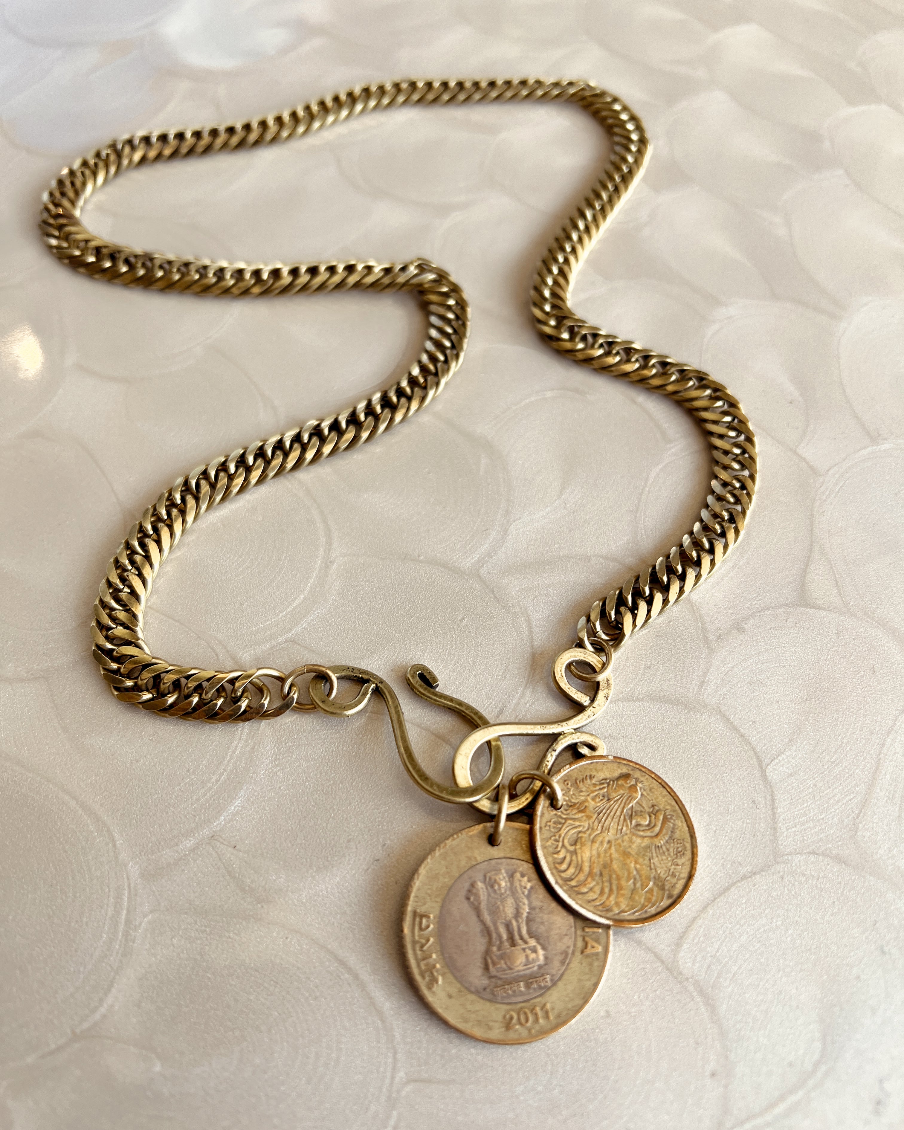 Double Coin Toggle Chain