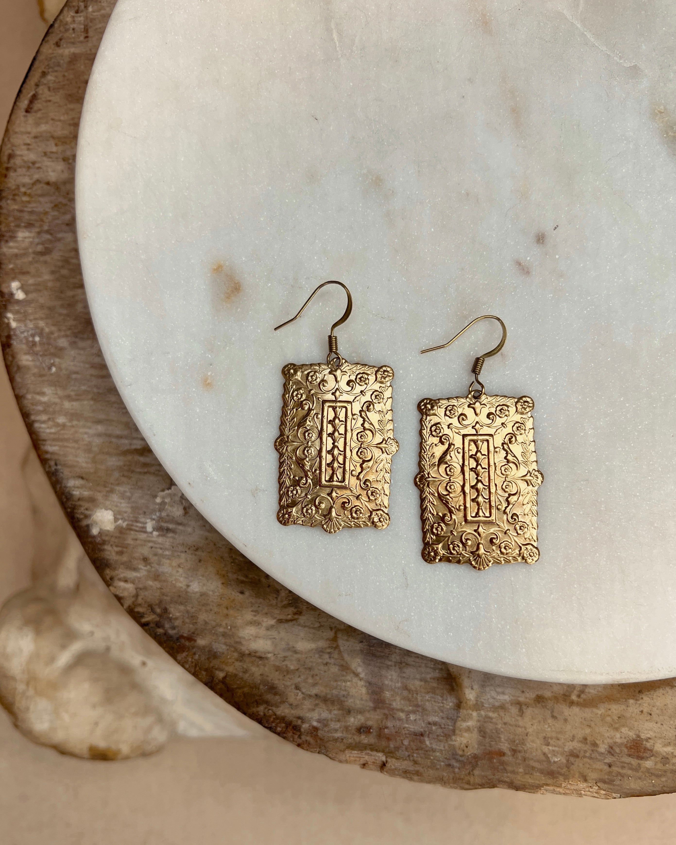 Vintage Brass Dangles