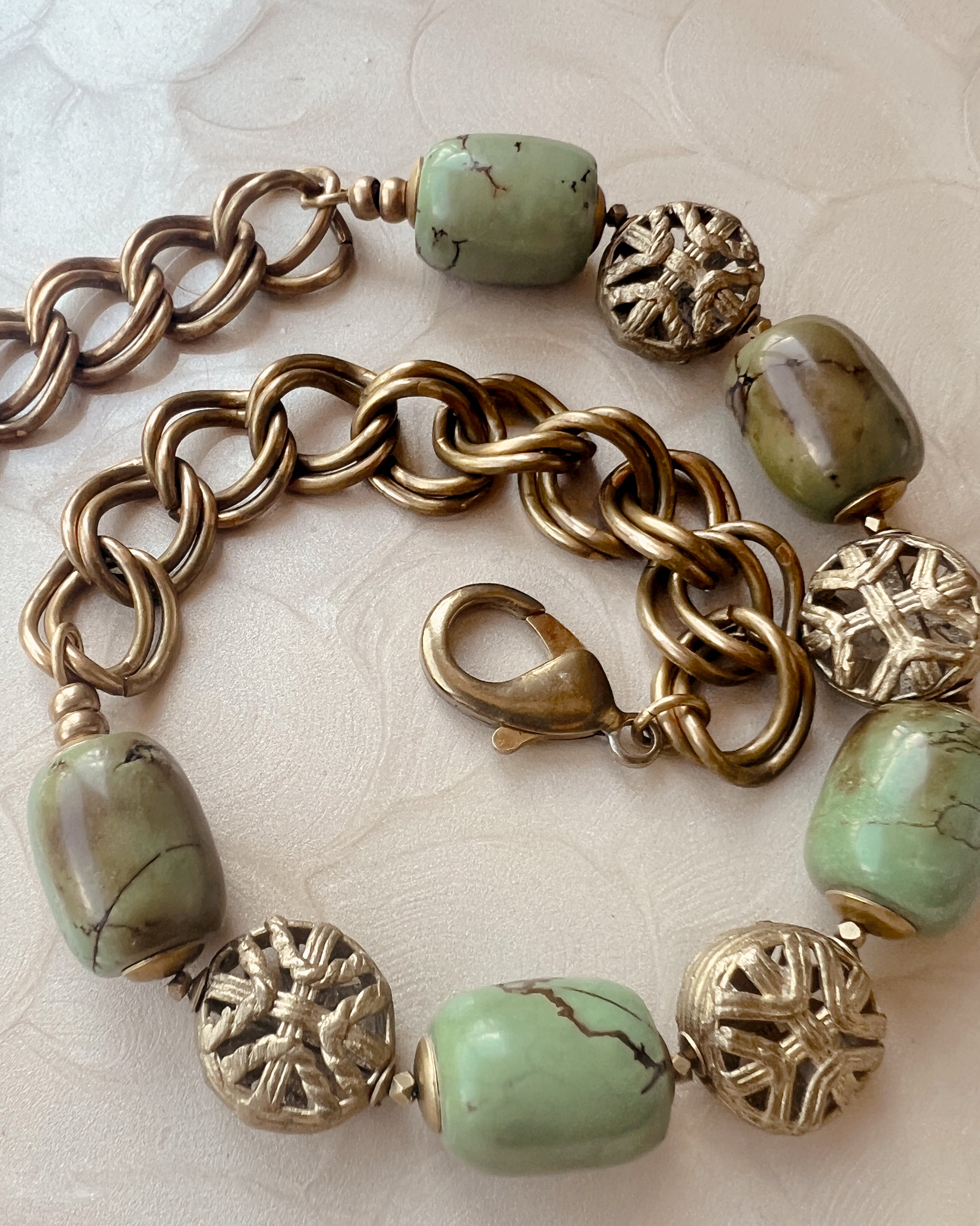 Turquoise Relic Necklace