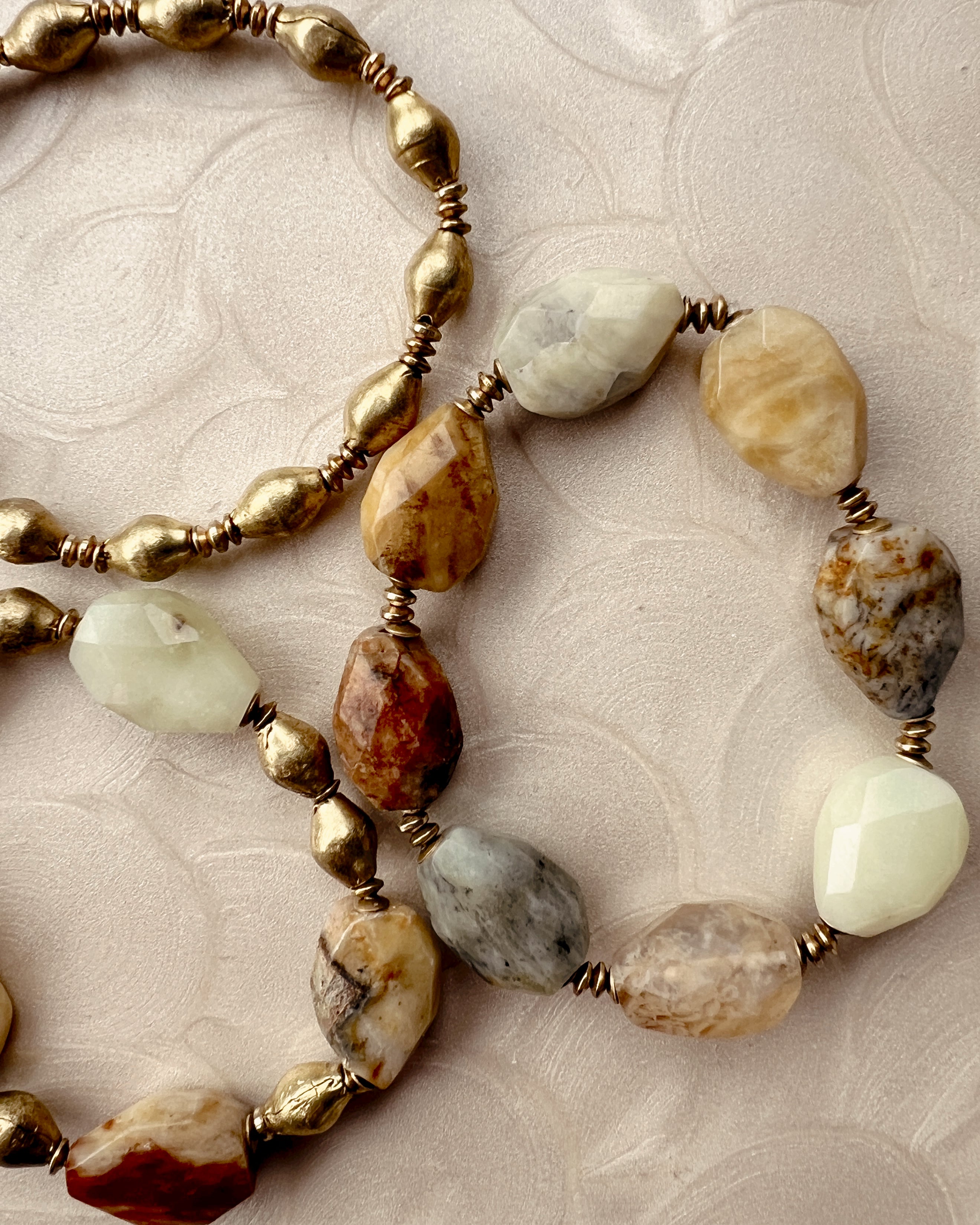 Jade & Brass Stack