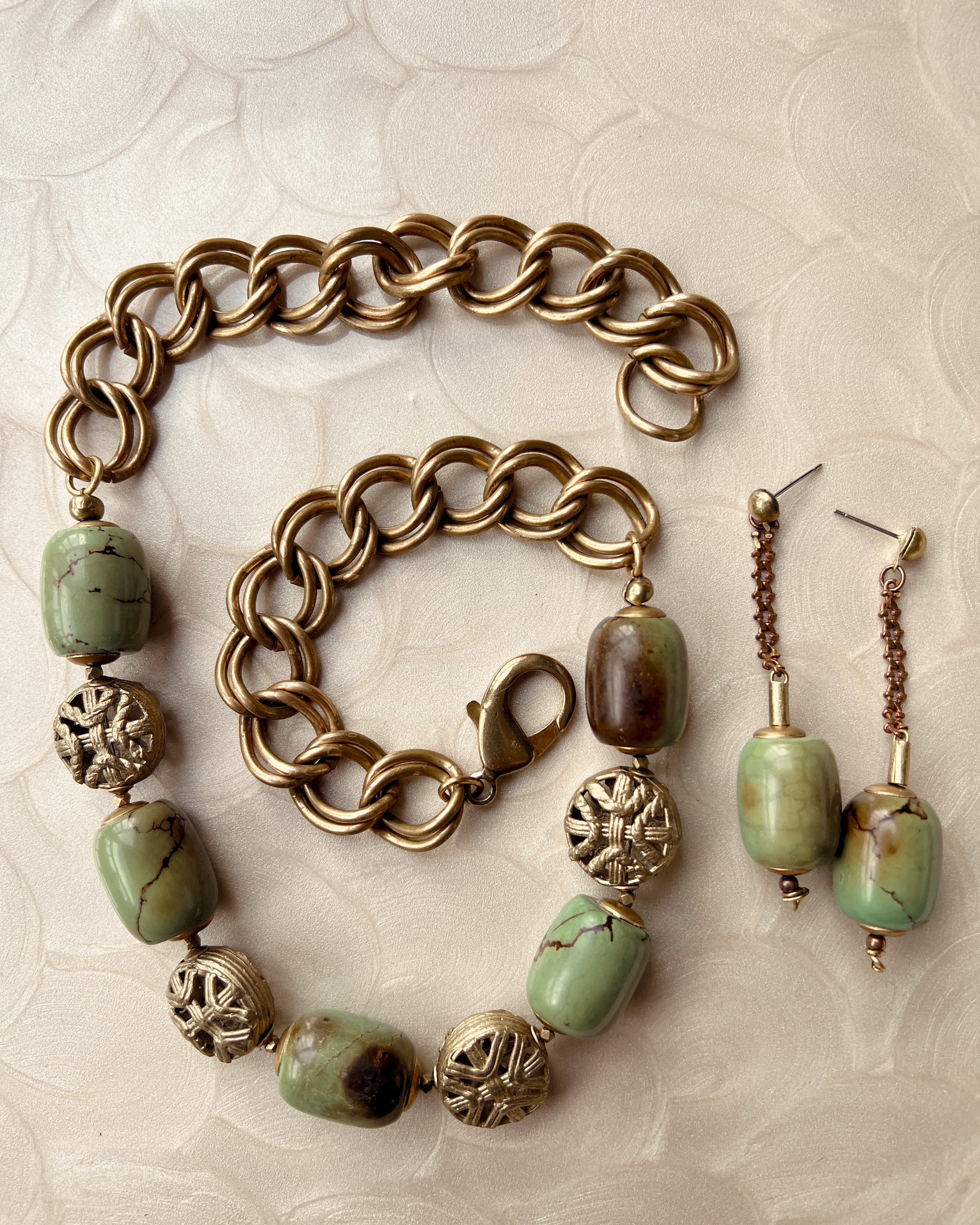 Turquoise Relic Necklace