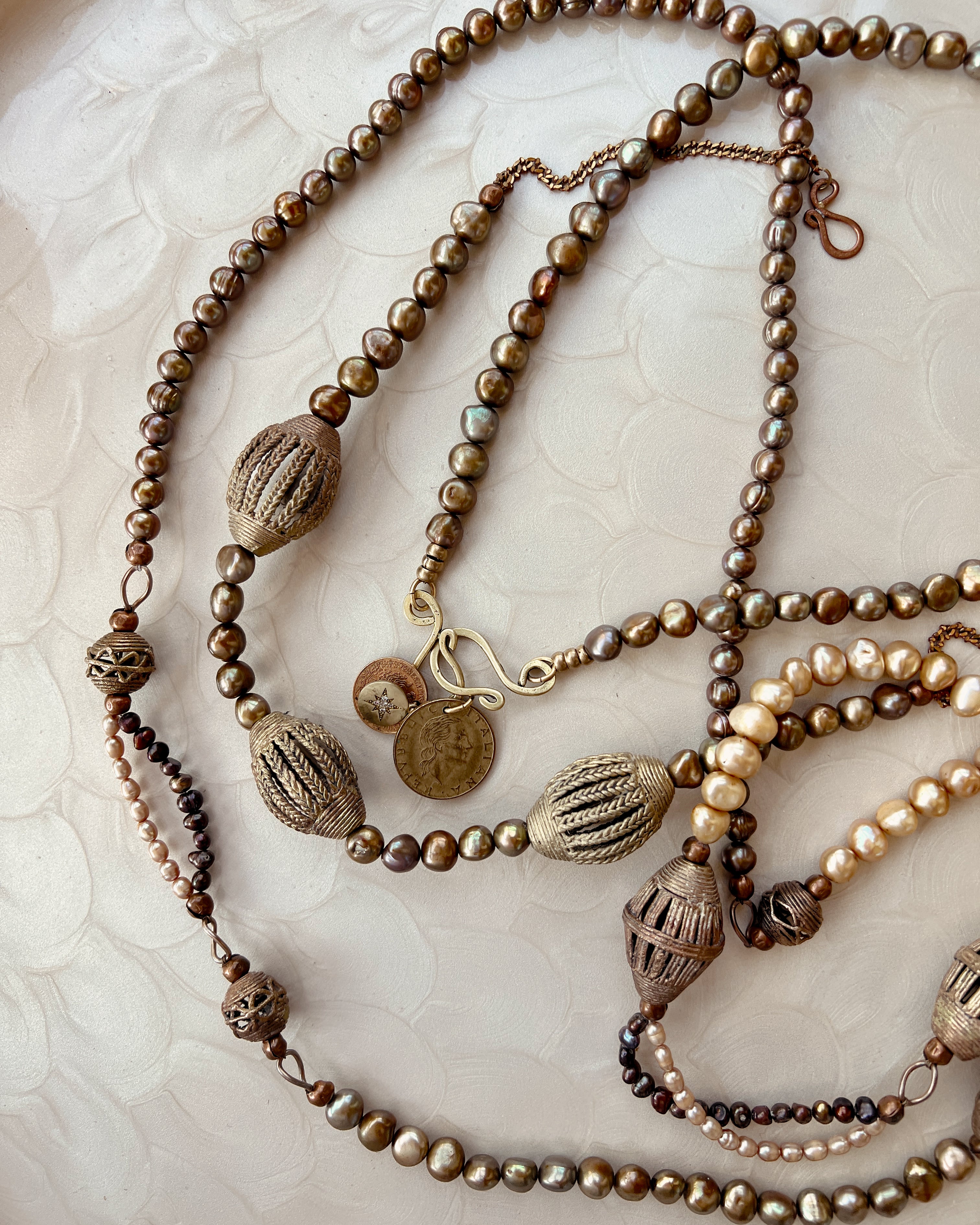 Pearl & Relics Long Strand